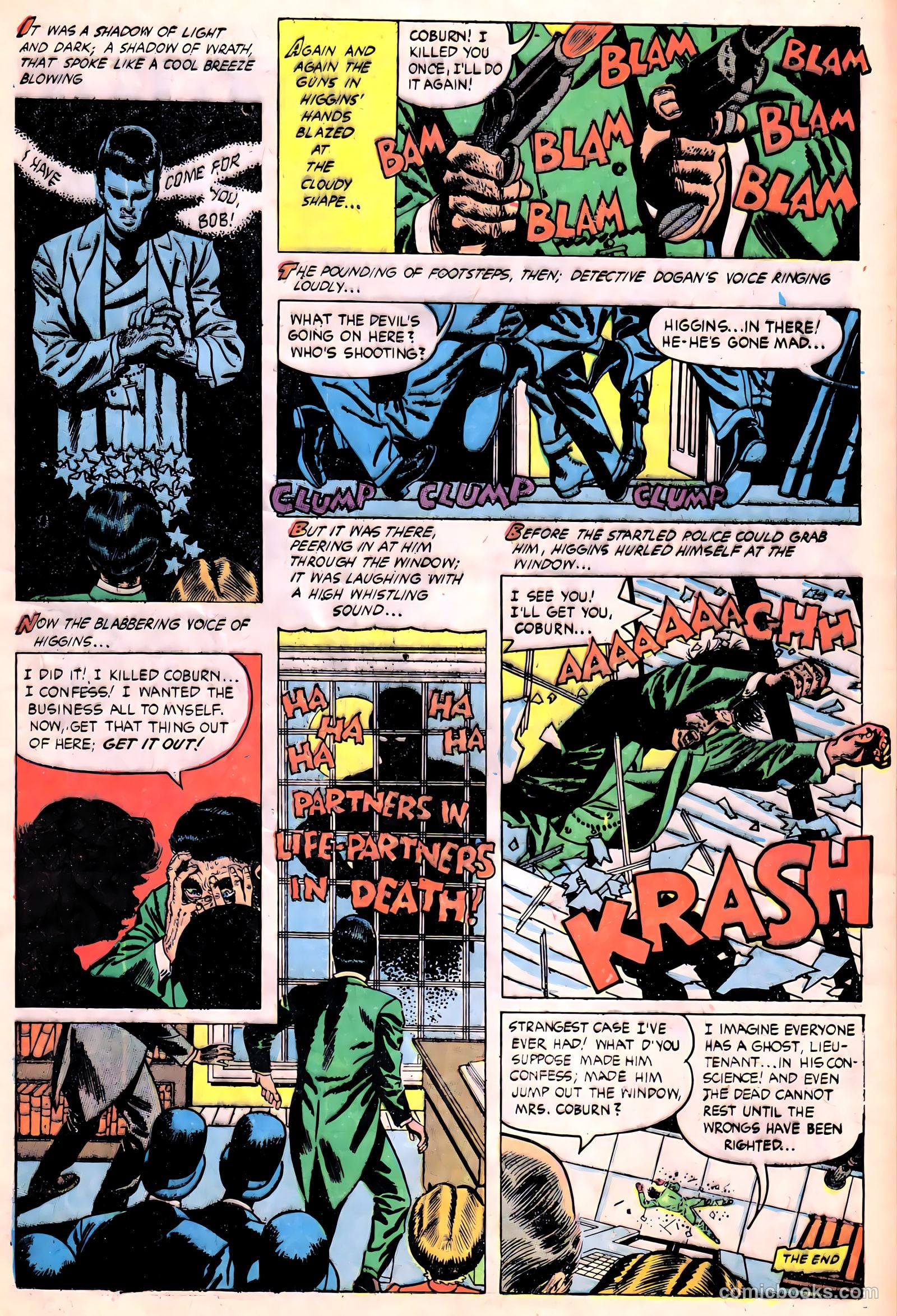 Ghost Comics #8 (1953, Fiction House) — page 13 of 36