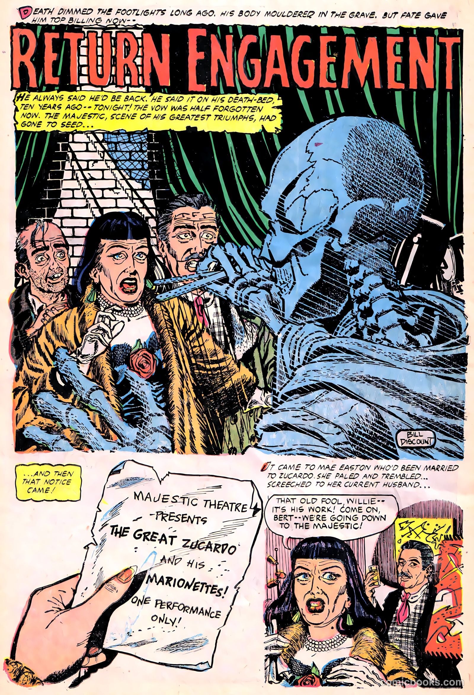 Ghost Comics #8 (1953, Fiction House) — page 14 of 36