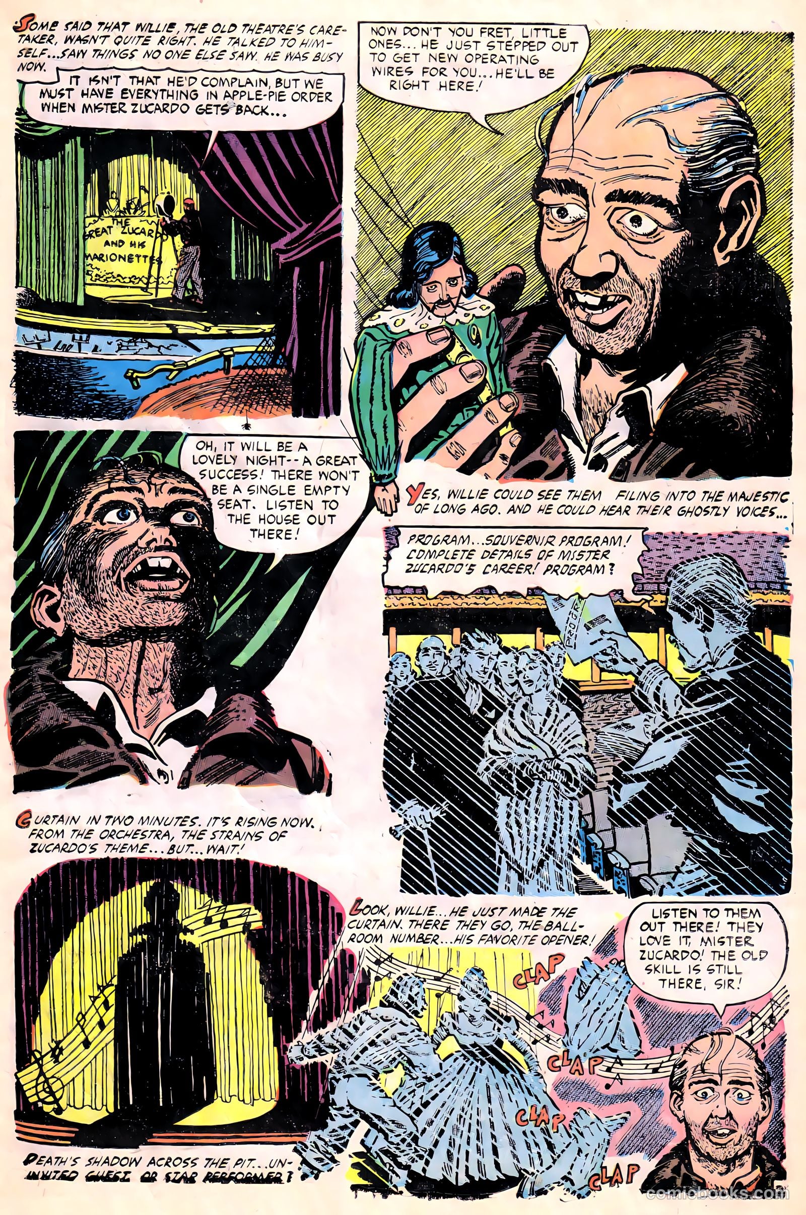 Ghost Comics #8 (1953, Fiction House) — page 15 of 36