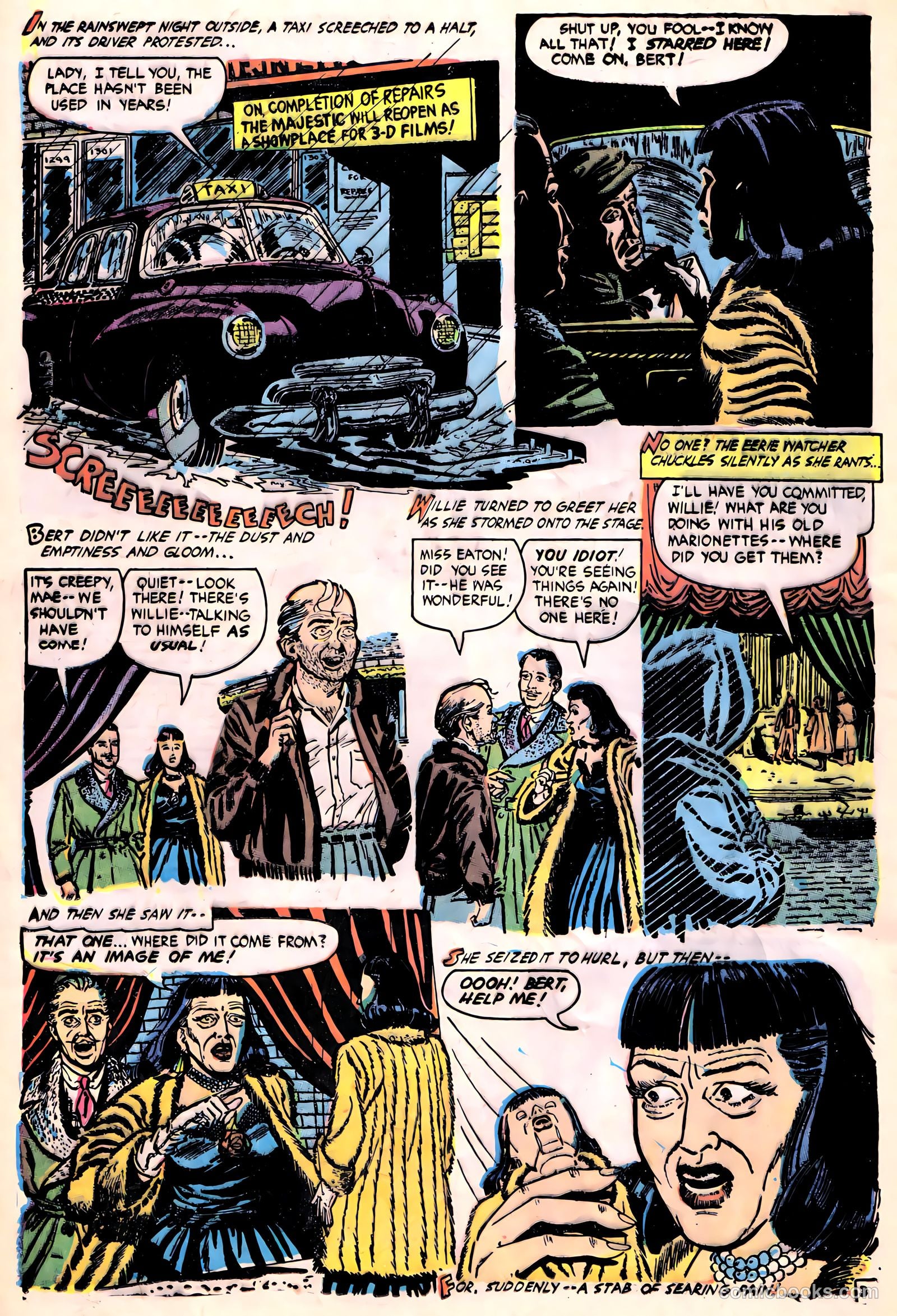 Ghost Comics #8 (1953, Fiction House) — page 16 of 36