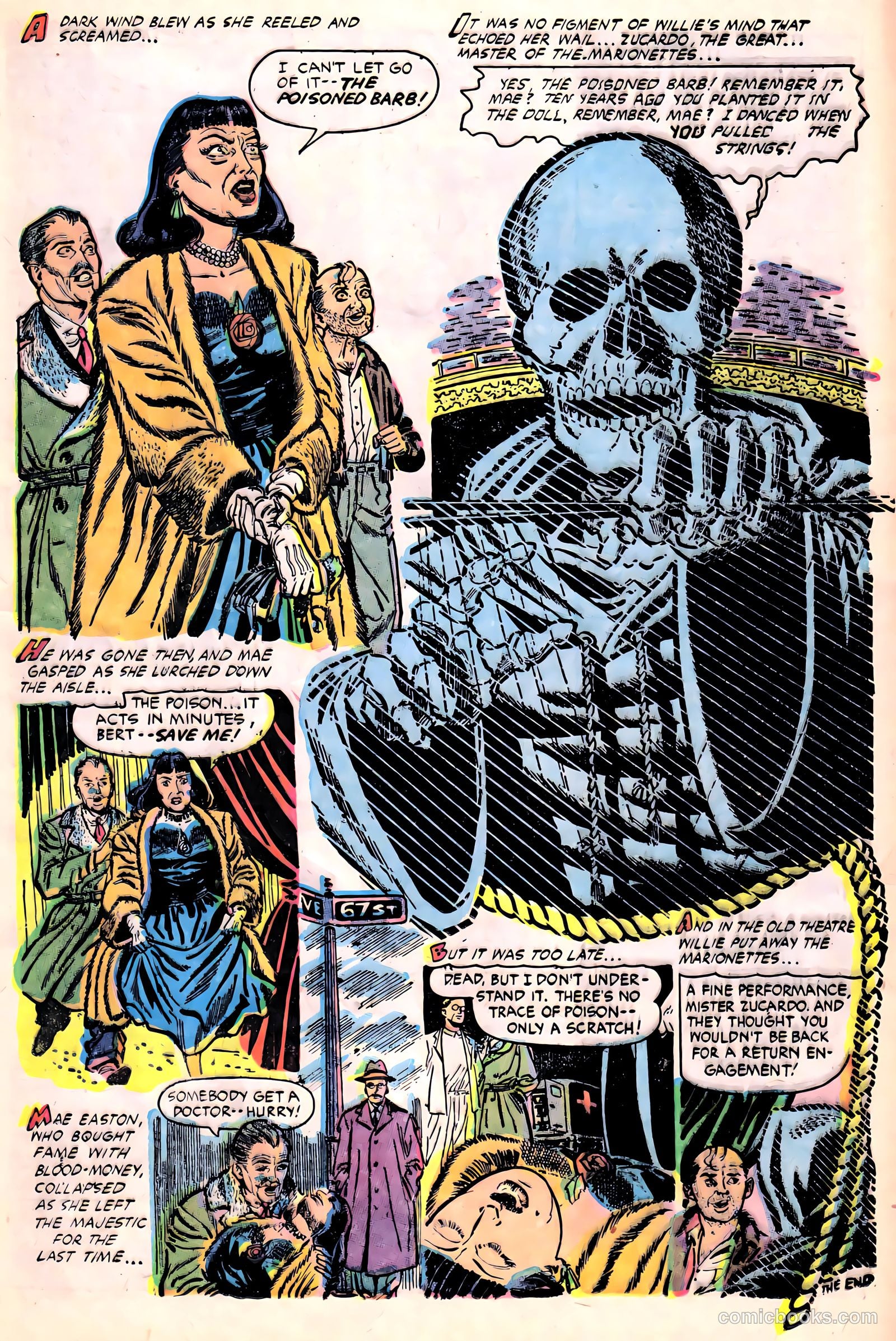 Ghost Comics #8 (1953, Fiction House) — page 17 of 36