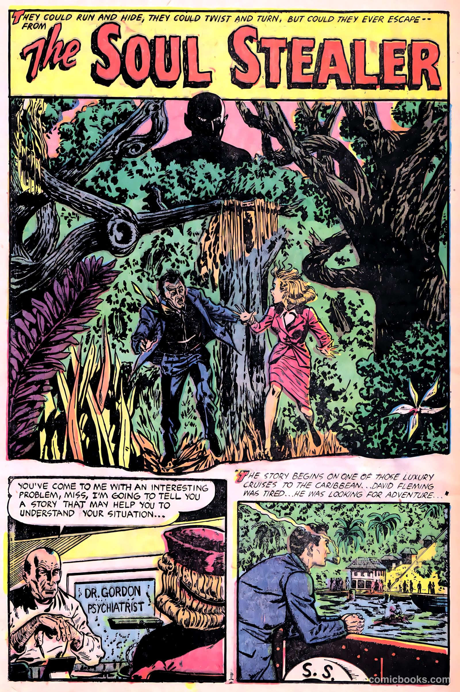 Ghost Comics #8 (1953, Fiction House) — page 20 of 36