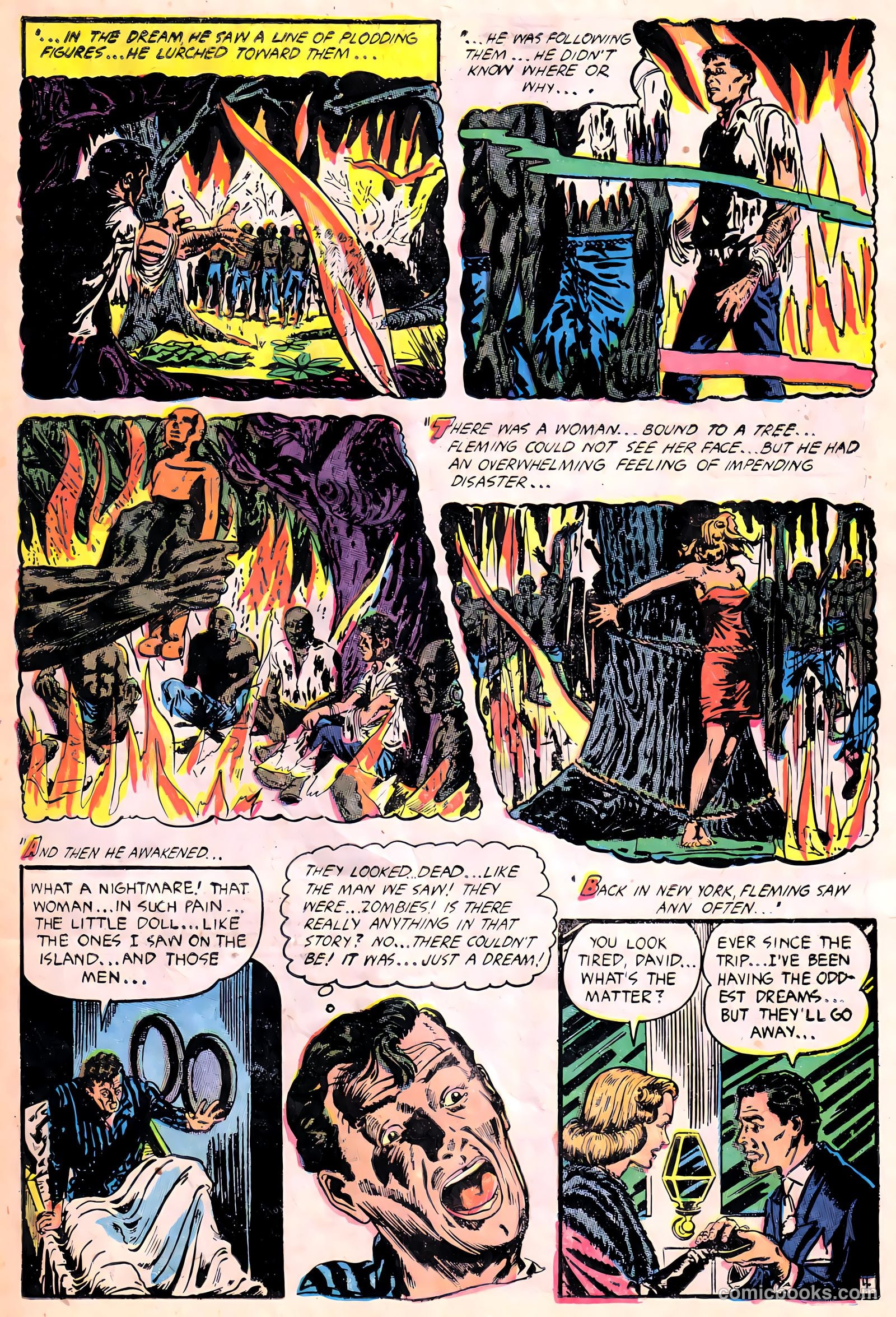 Ghost Comics #8 (1953, Fiction House) — page 23 of 36