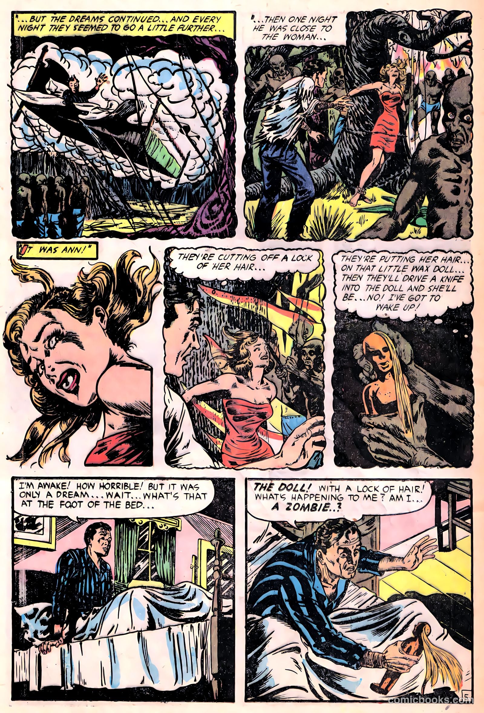 Ghost Comics #8 (1953, Fiction House) — page 24 of 36