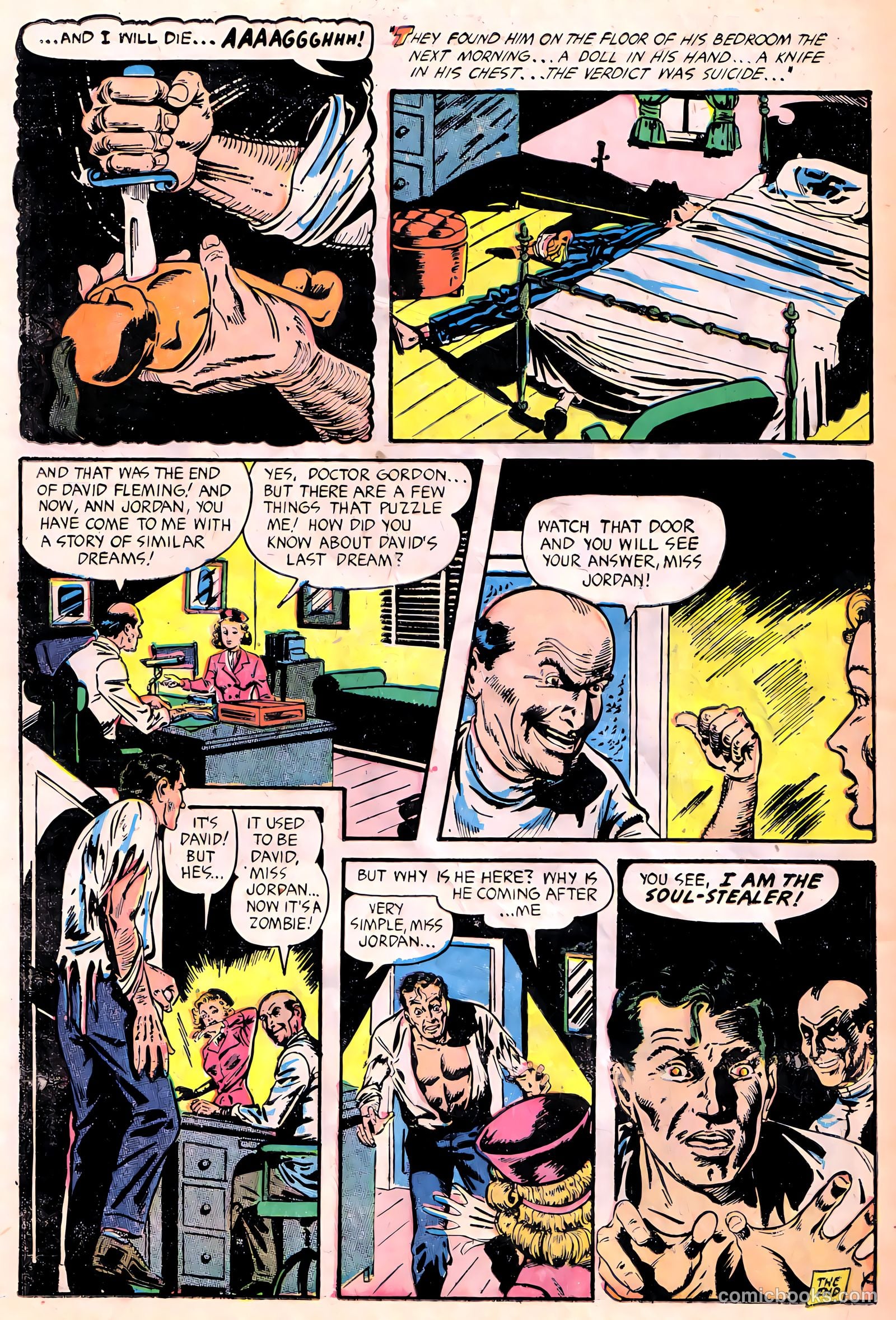 Ghost Comics #8 (1953, Fiction House) — page 26 of 36