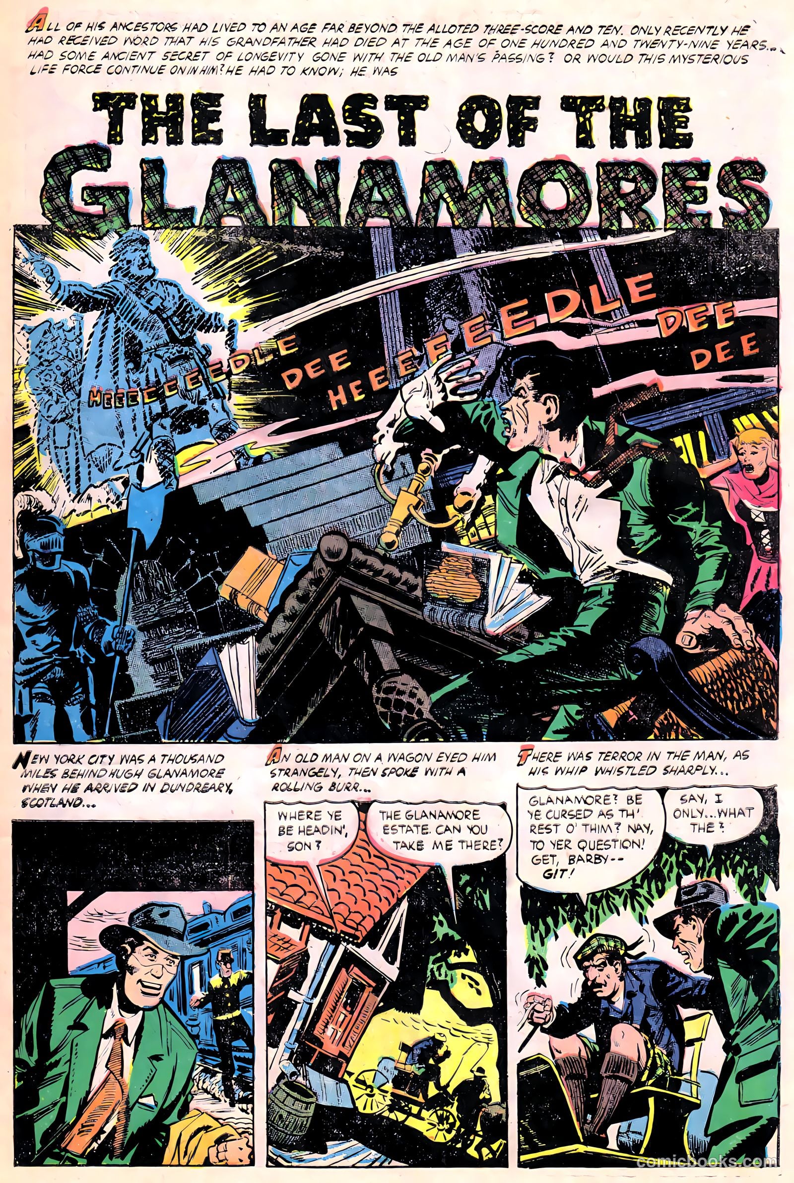 Ghost Comics #8 (1953, Fiction House) — page 27 of 36