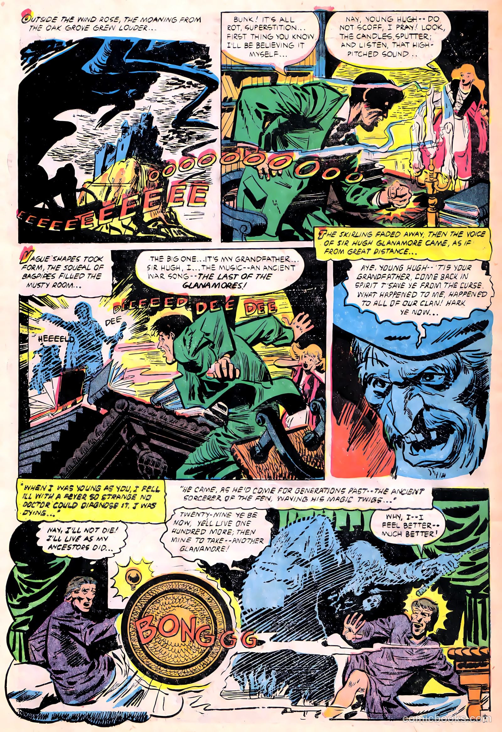 Ghost Comics #8 (1953, Fiction House) — page 30 of 36