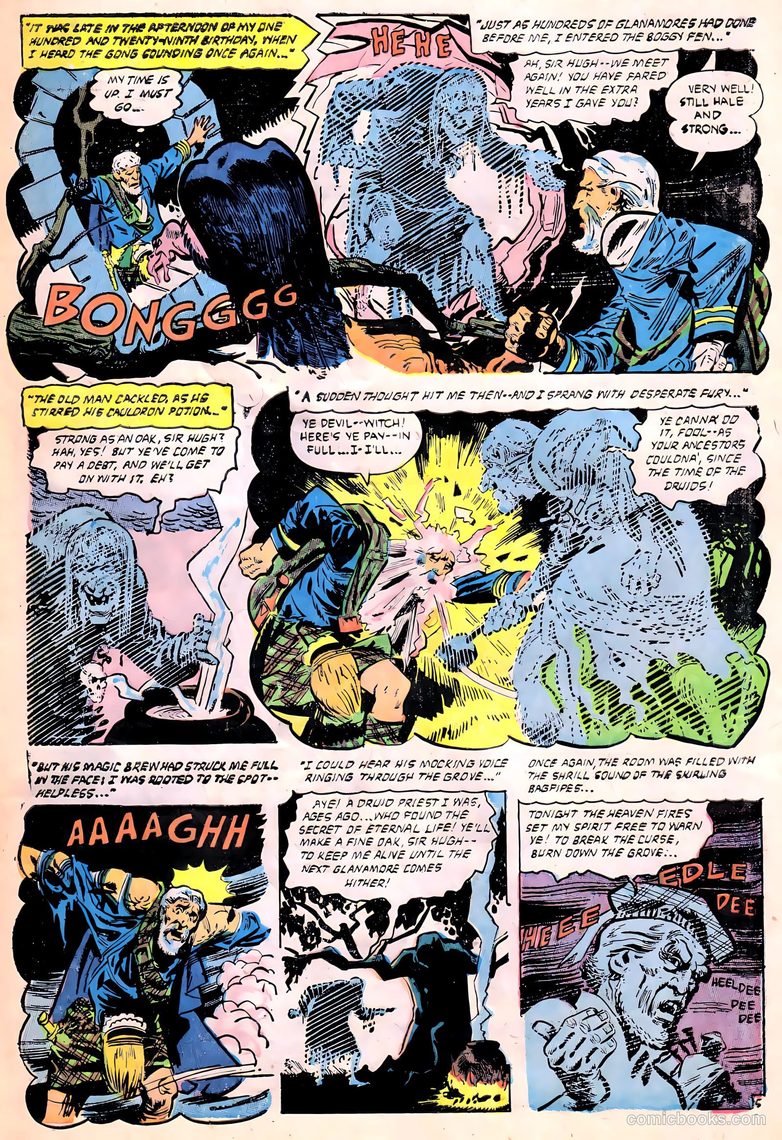 Ghost Comics #8 (1953, Fiction House) — page 31 of 36