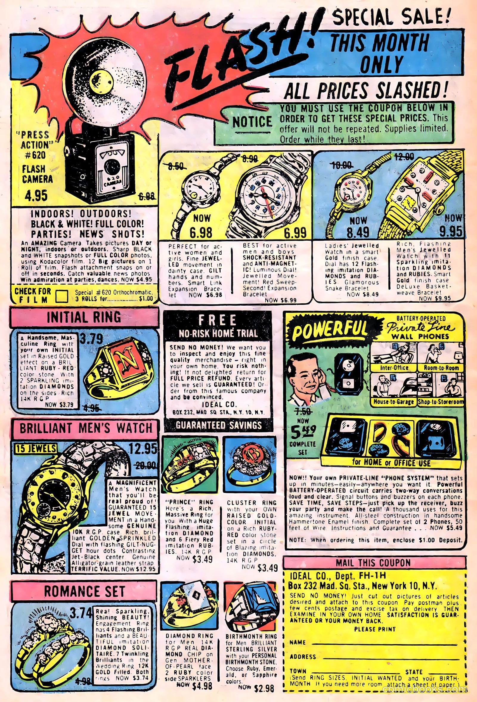 Ghost Comics #8 (1953, Fiction House) — page 34 of 36