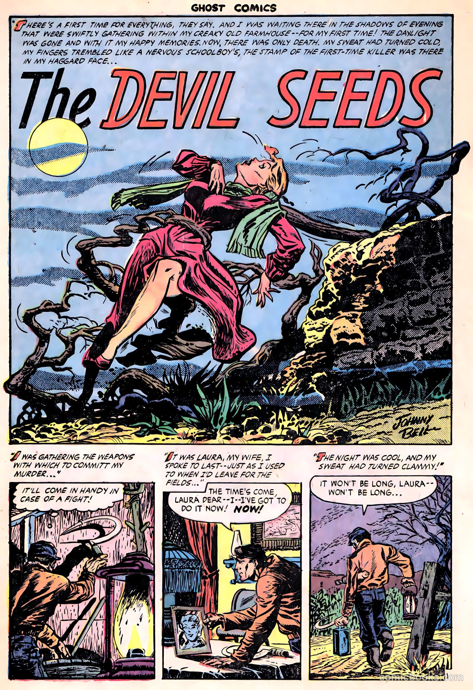Ghost Comics #9 (1953, Fiction House) — page 4 of 36