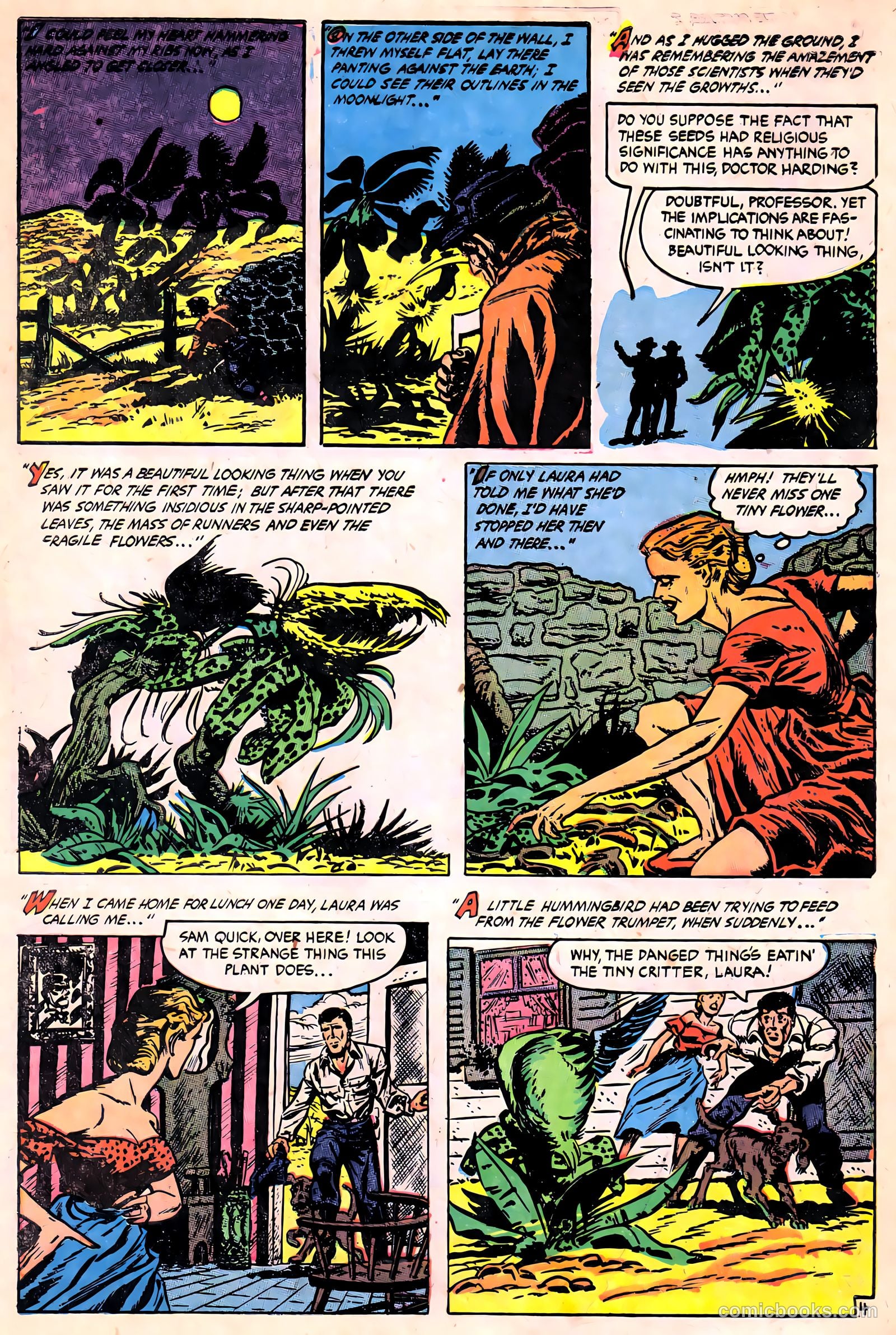 Ghost Comics #9 (1953, Fiction House) — page 7 of 36