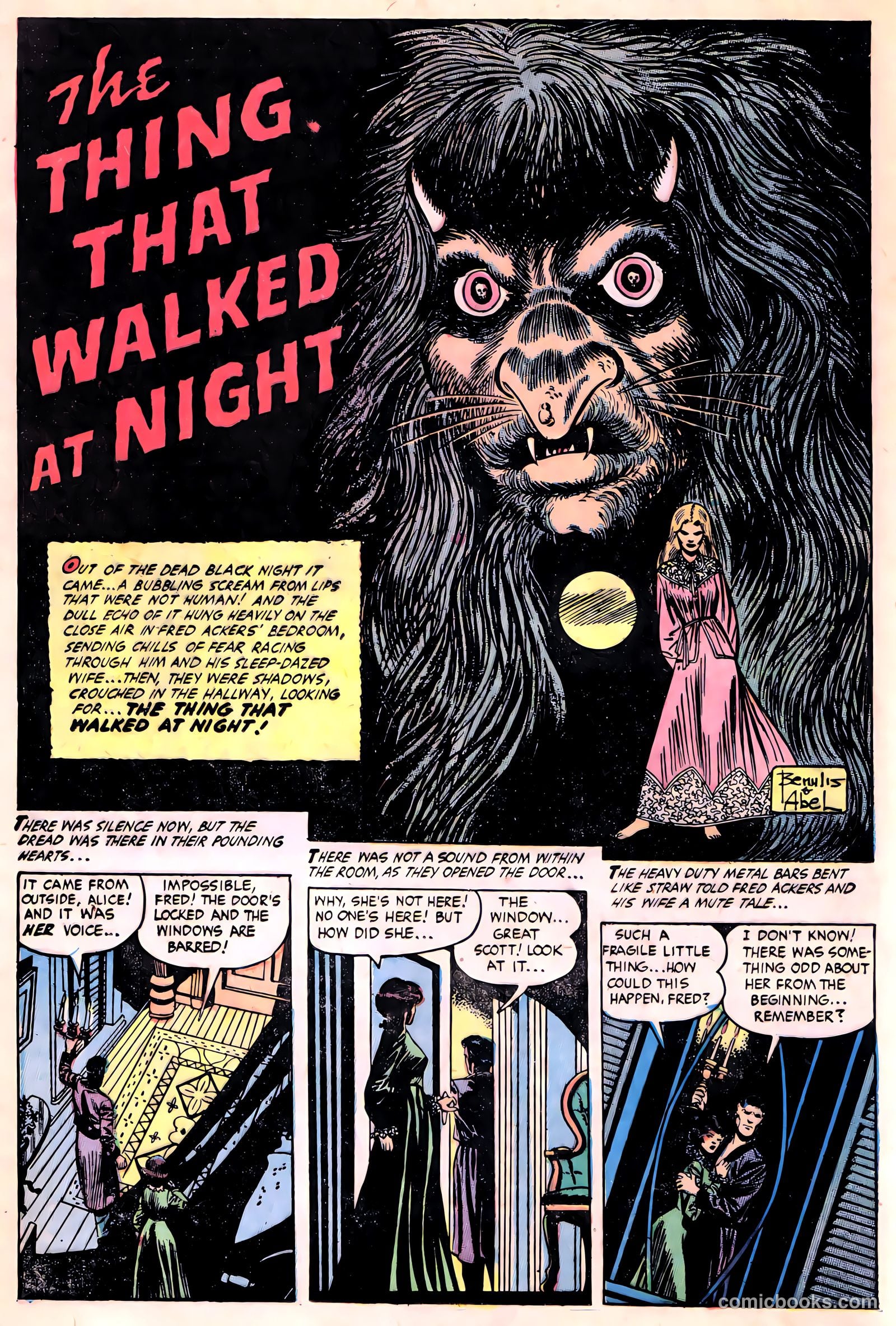 Ghost Comics #9 (1953, Fiction House) — page 12 of 36