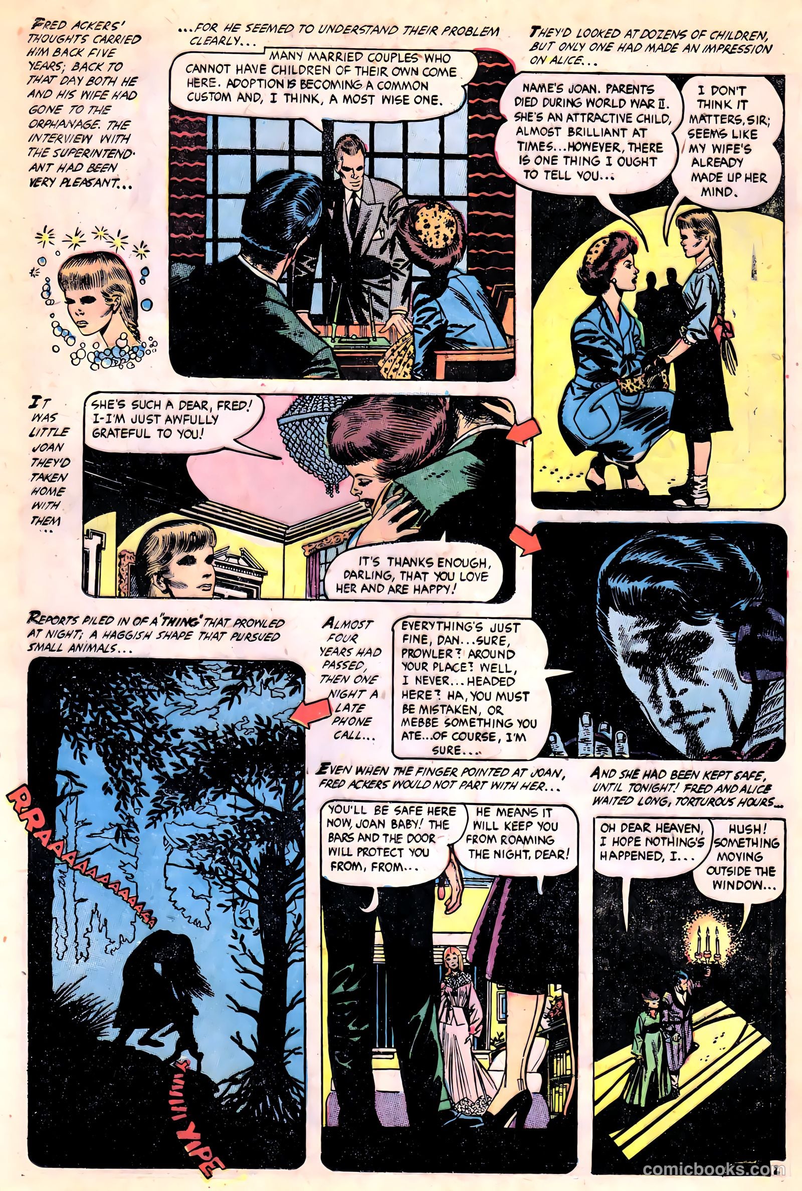 Ghost Comics #9 (1953, Fiction House) — page 13 of 36
