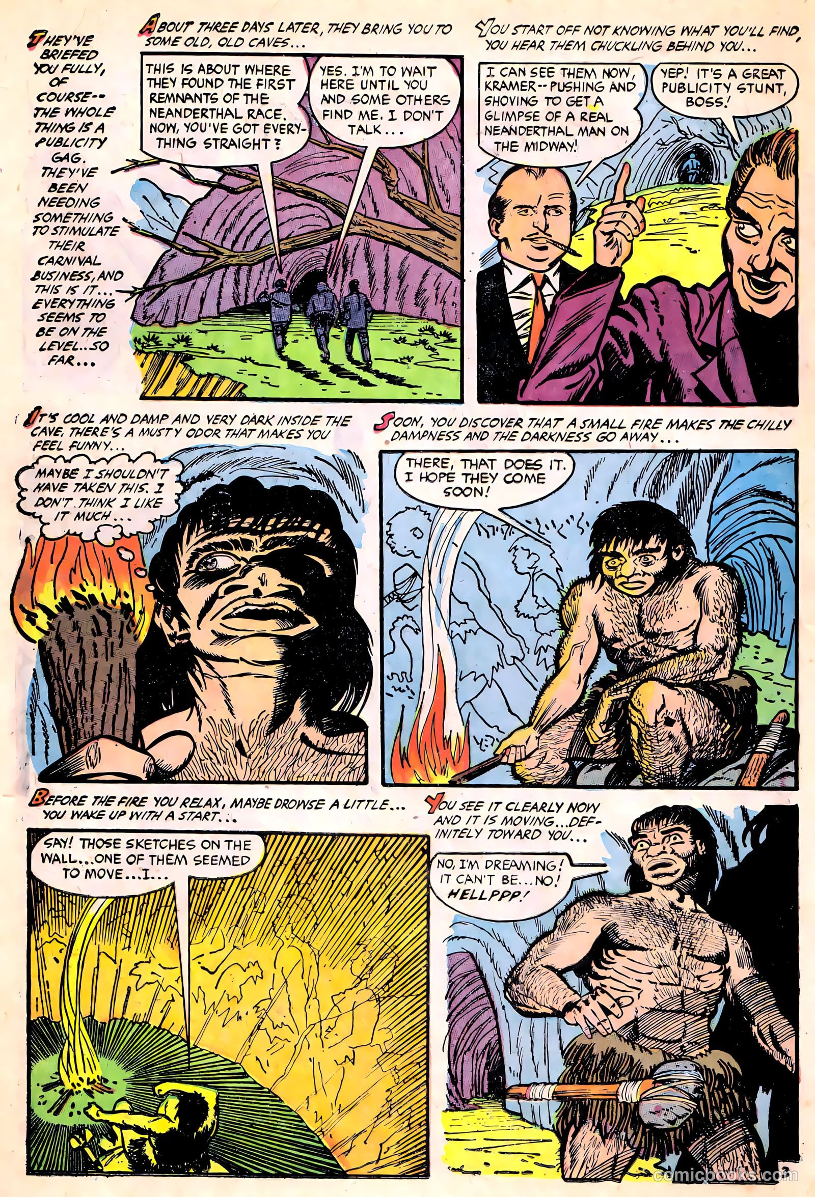 Ghost Comics #9 (1953, Fiction House) — page 22 of 36