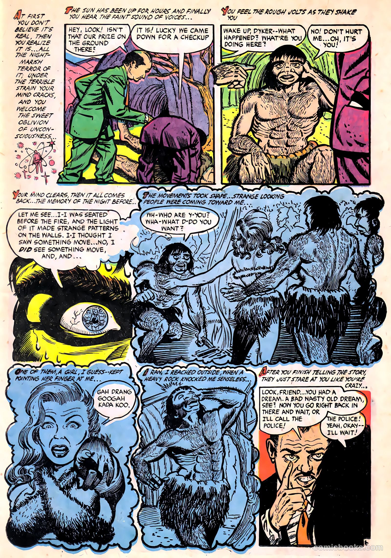 Ghost Comics #9 (1953, Fiction House) — page 23 of 36