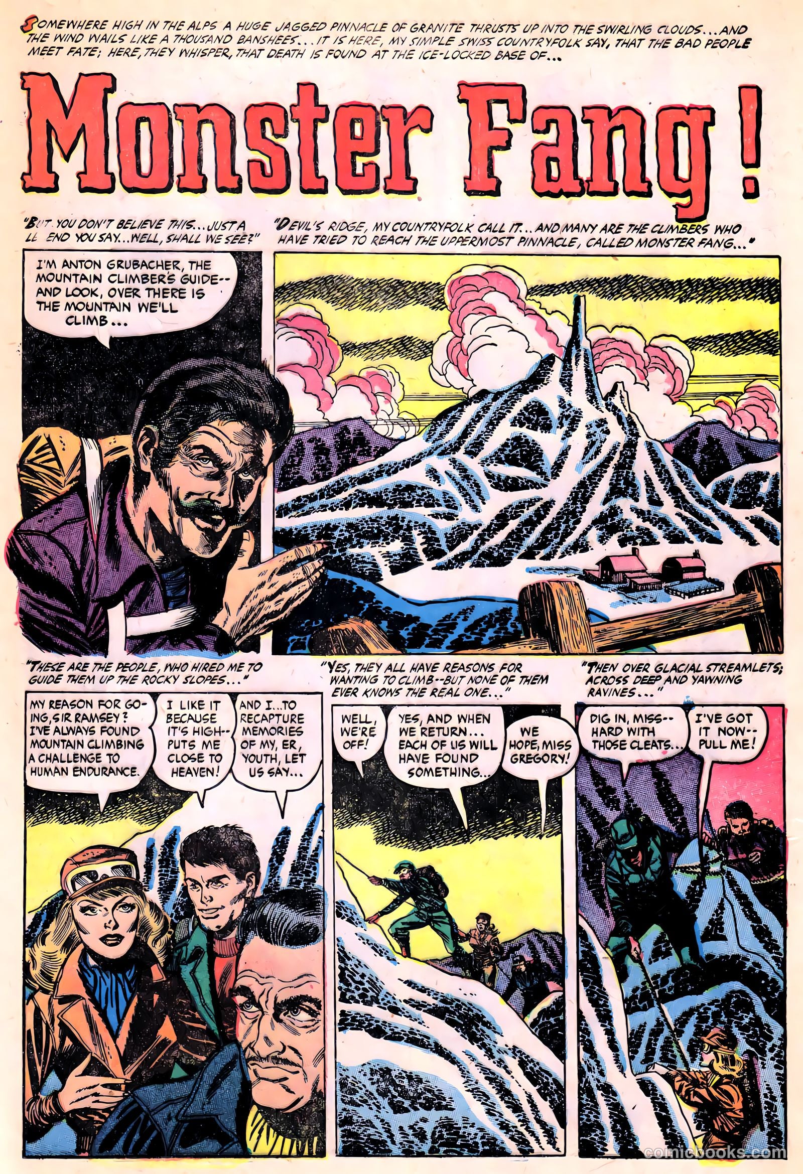 Ghost Comics #9 (1953, Fiction House) — page 25 of 36