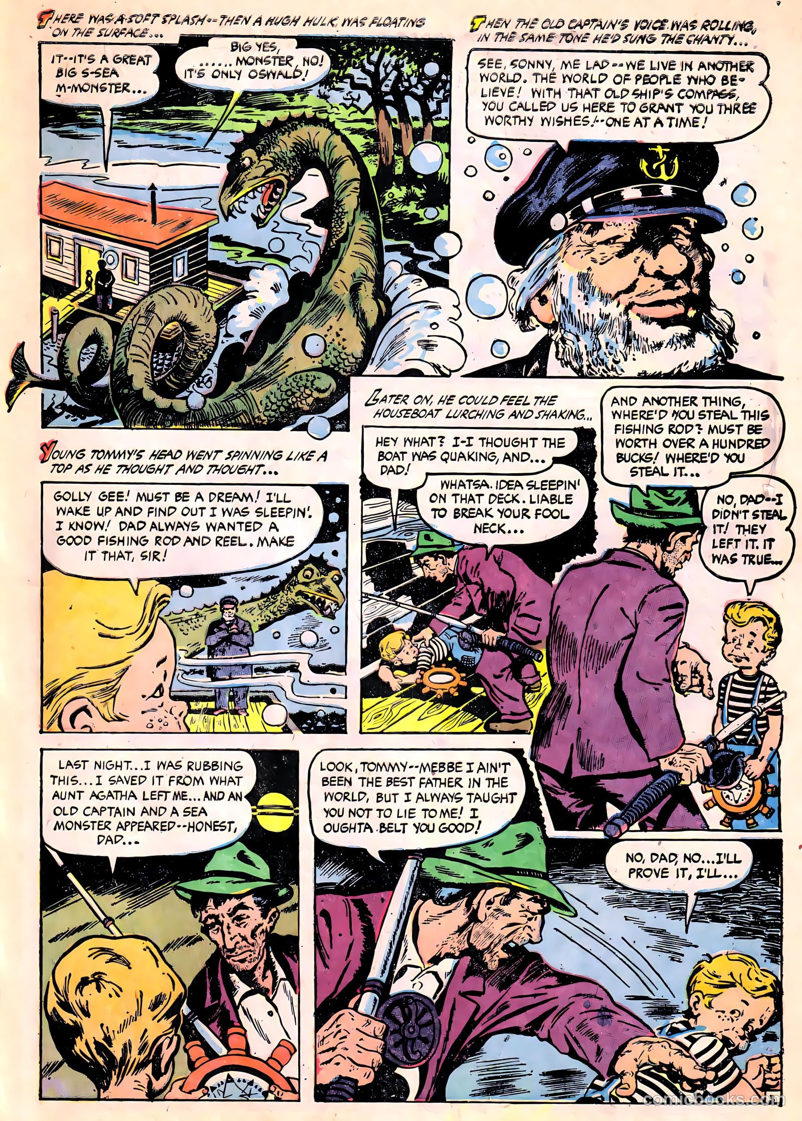 Ghost Comics #9 (1953, Fiction House) — page 31 of 36