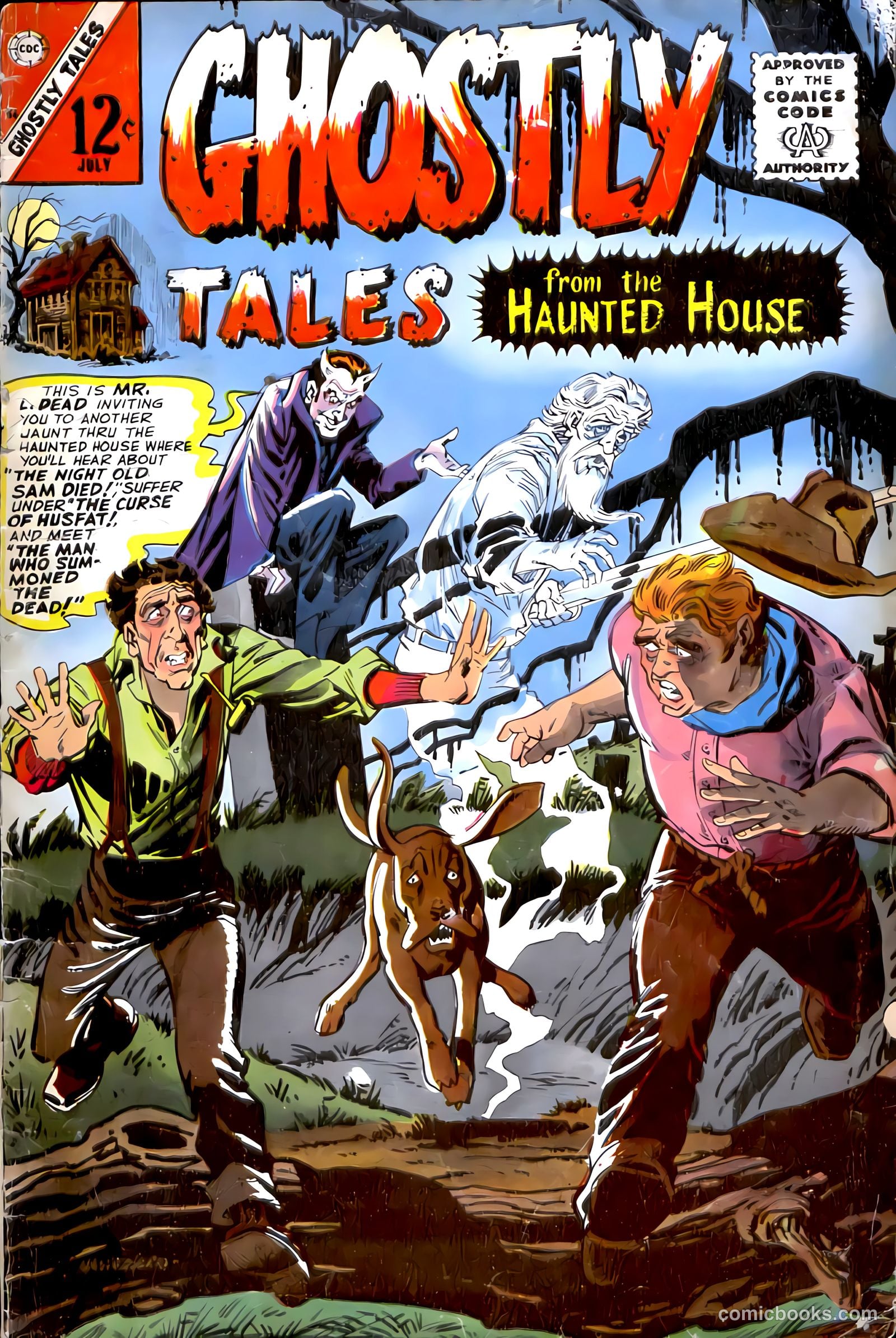 Ghostly Tales #56 cover