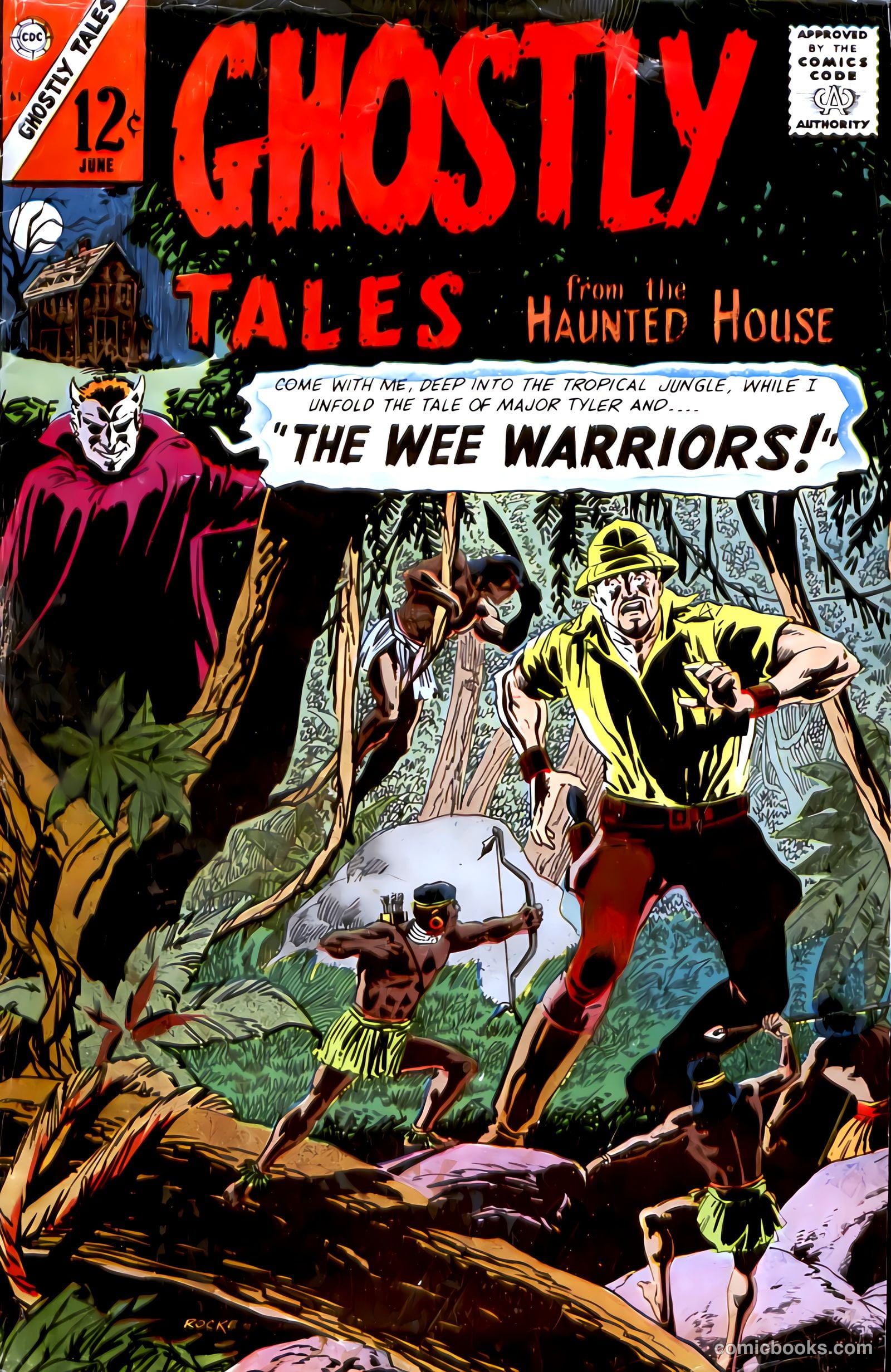 Ghostly Tales #61 cover