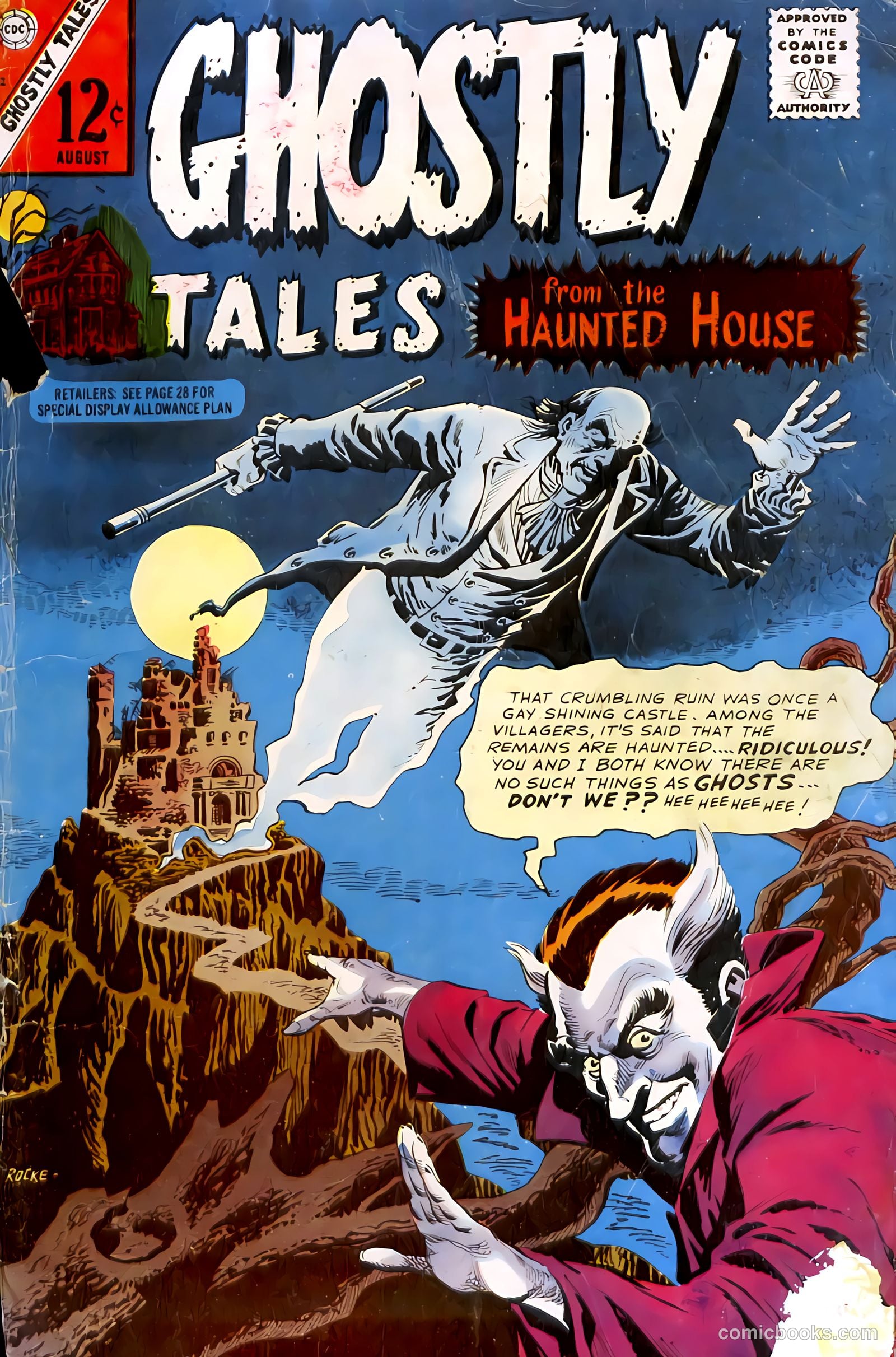 Ghostly Tales #62 cover