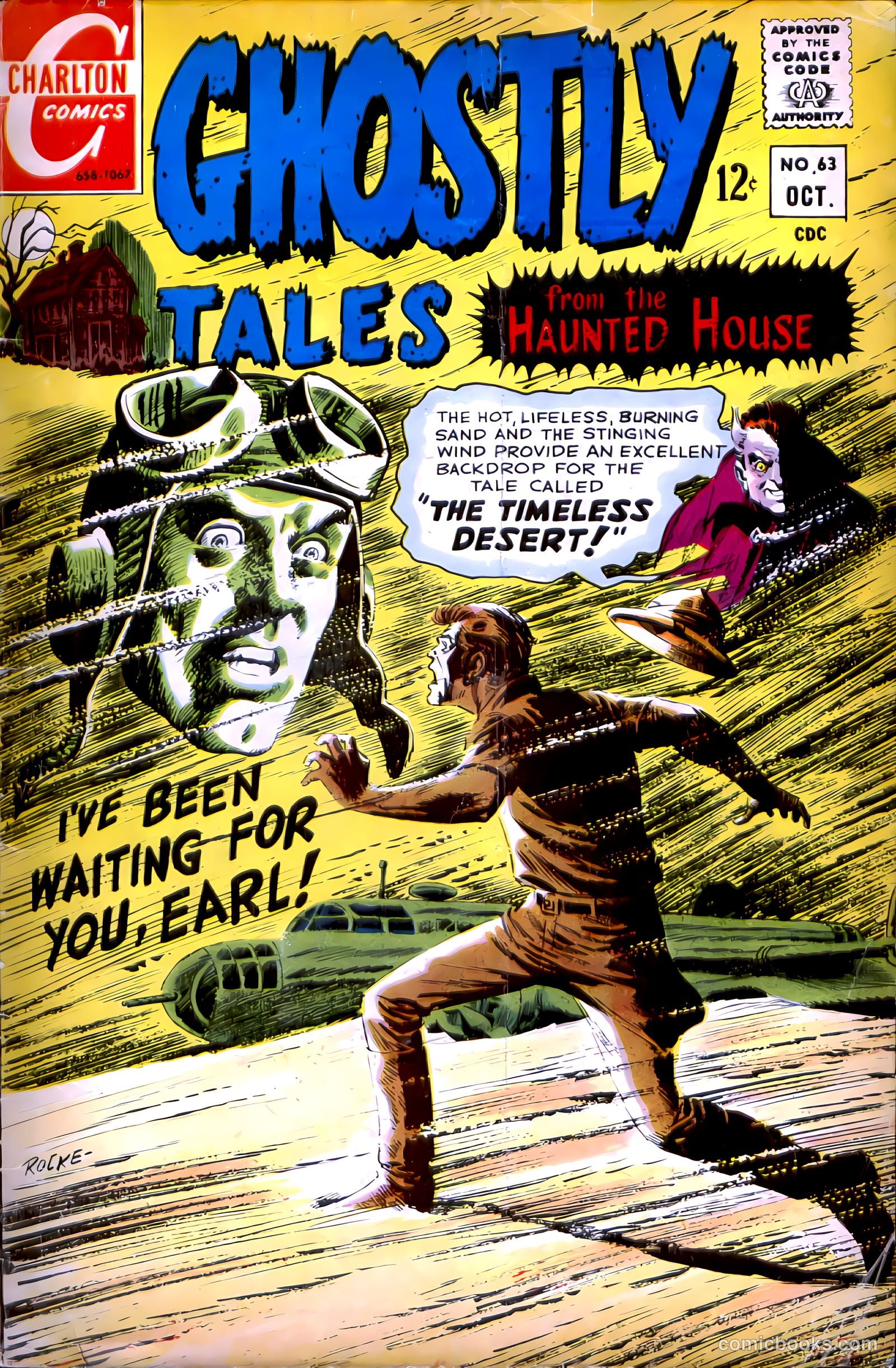 Ghostly Tales #63 cover