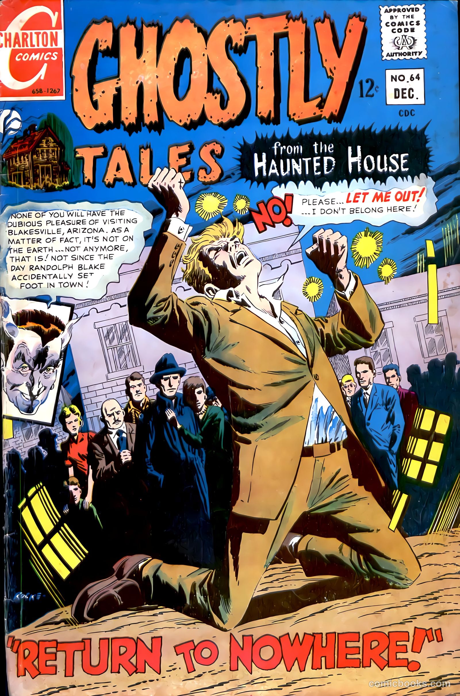 Ghostly Tales #64 cover