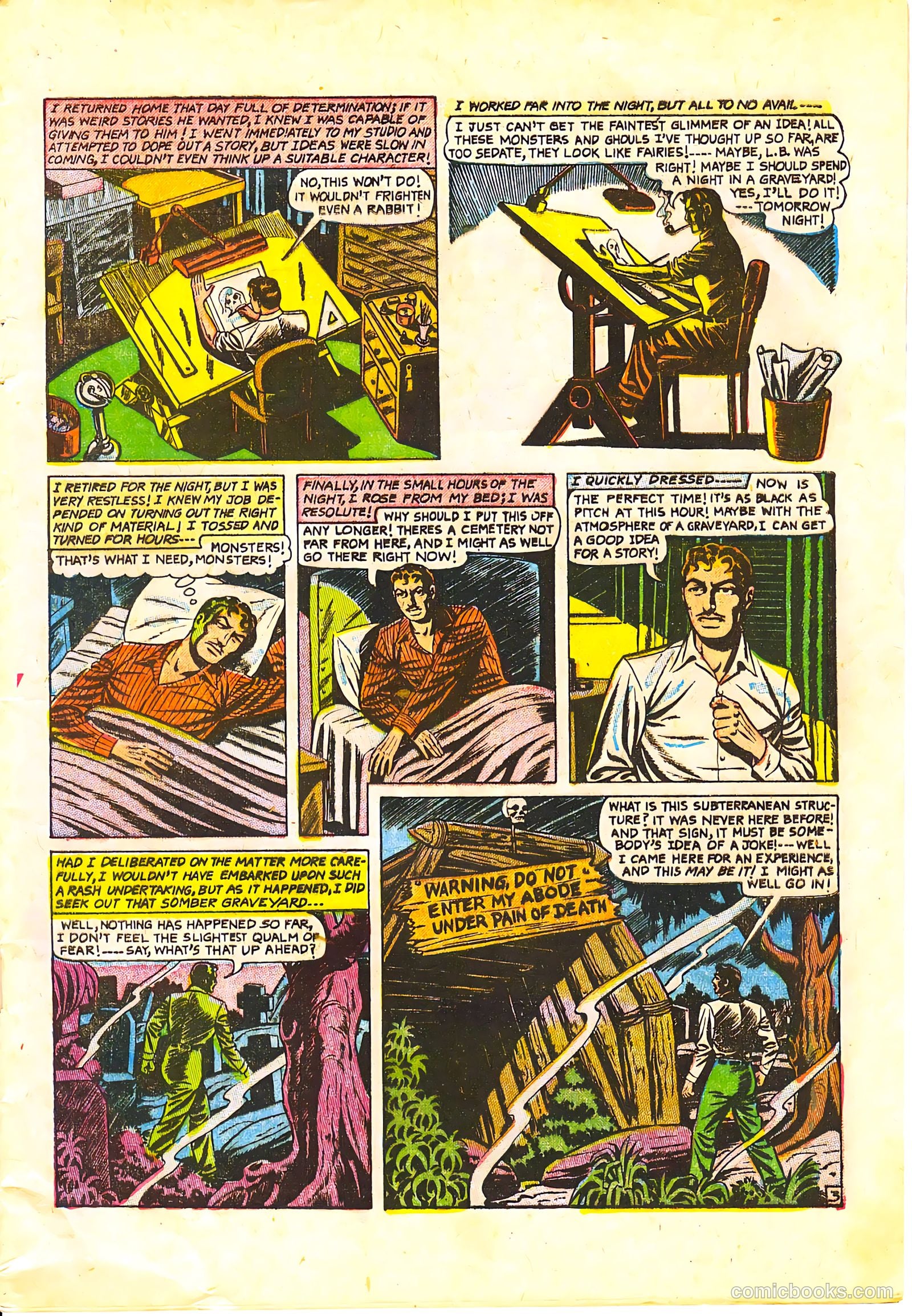 Ghostly Weird Stories #120 (1953) — page 5
