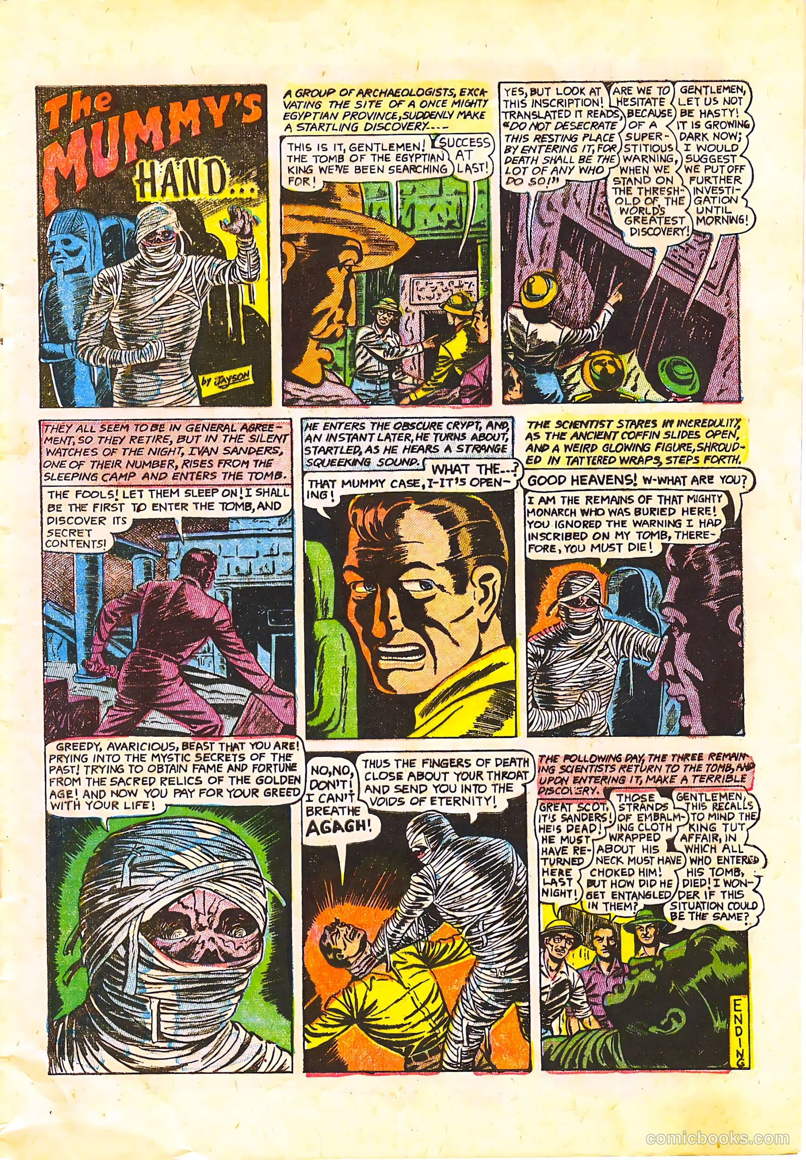 Ghostly Weird Stories #120 (1953) — page 9