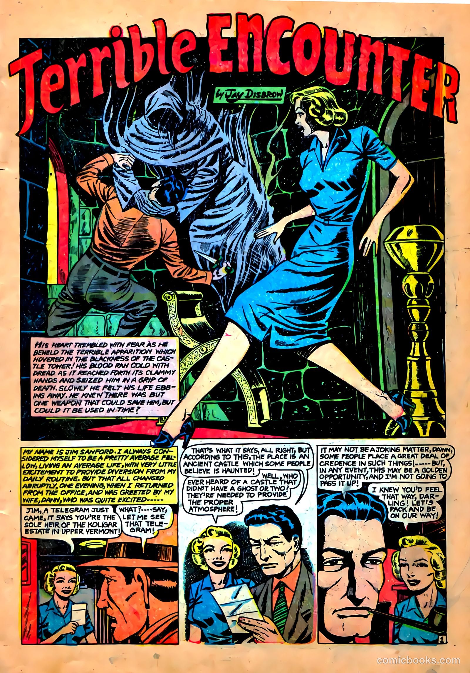 Ghostly Weird Stories #121 (1953) — page 3