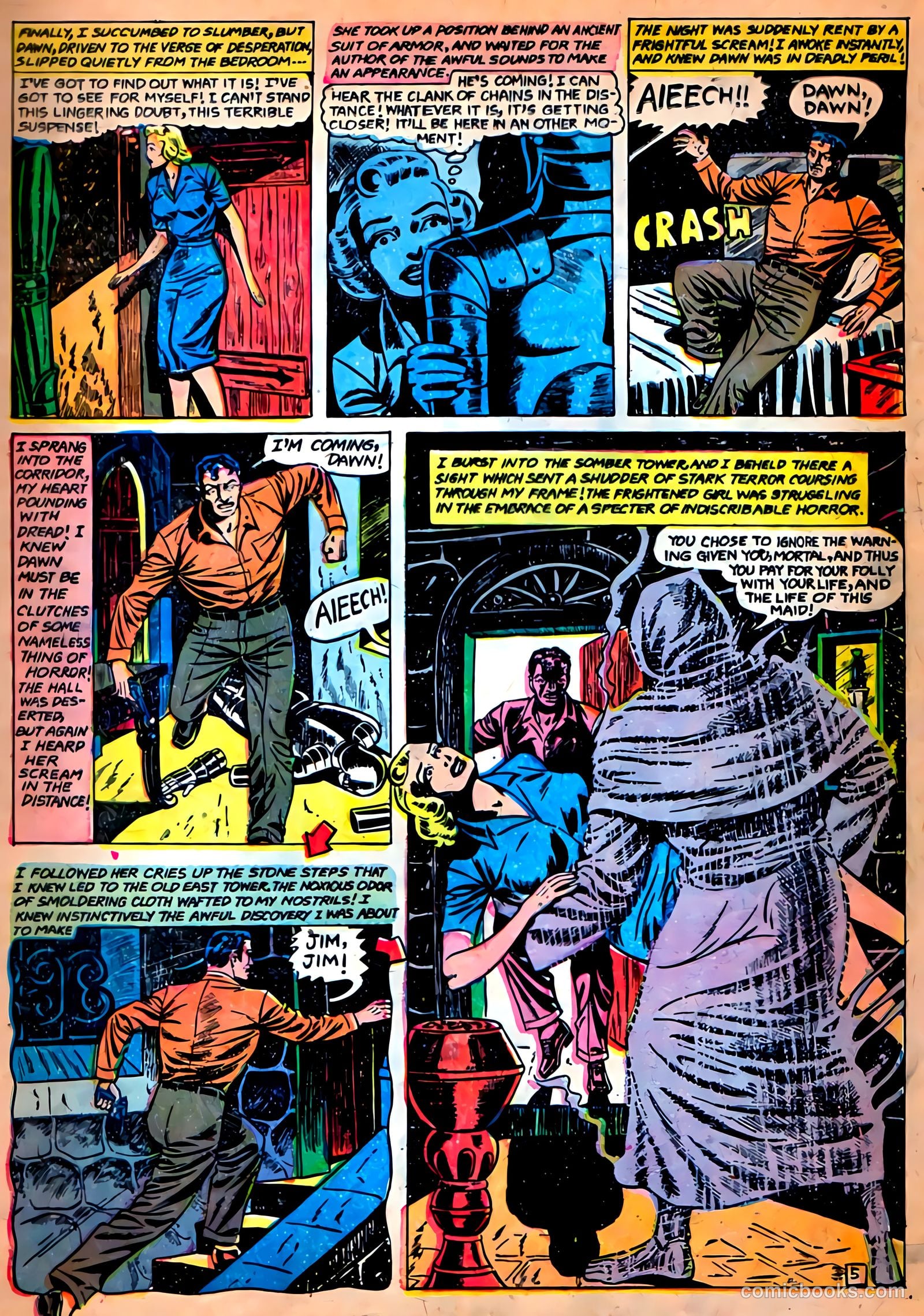 Ghostly Weird Stories #121 (1953) — page 7