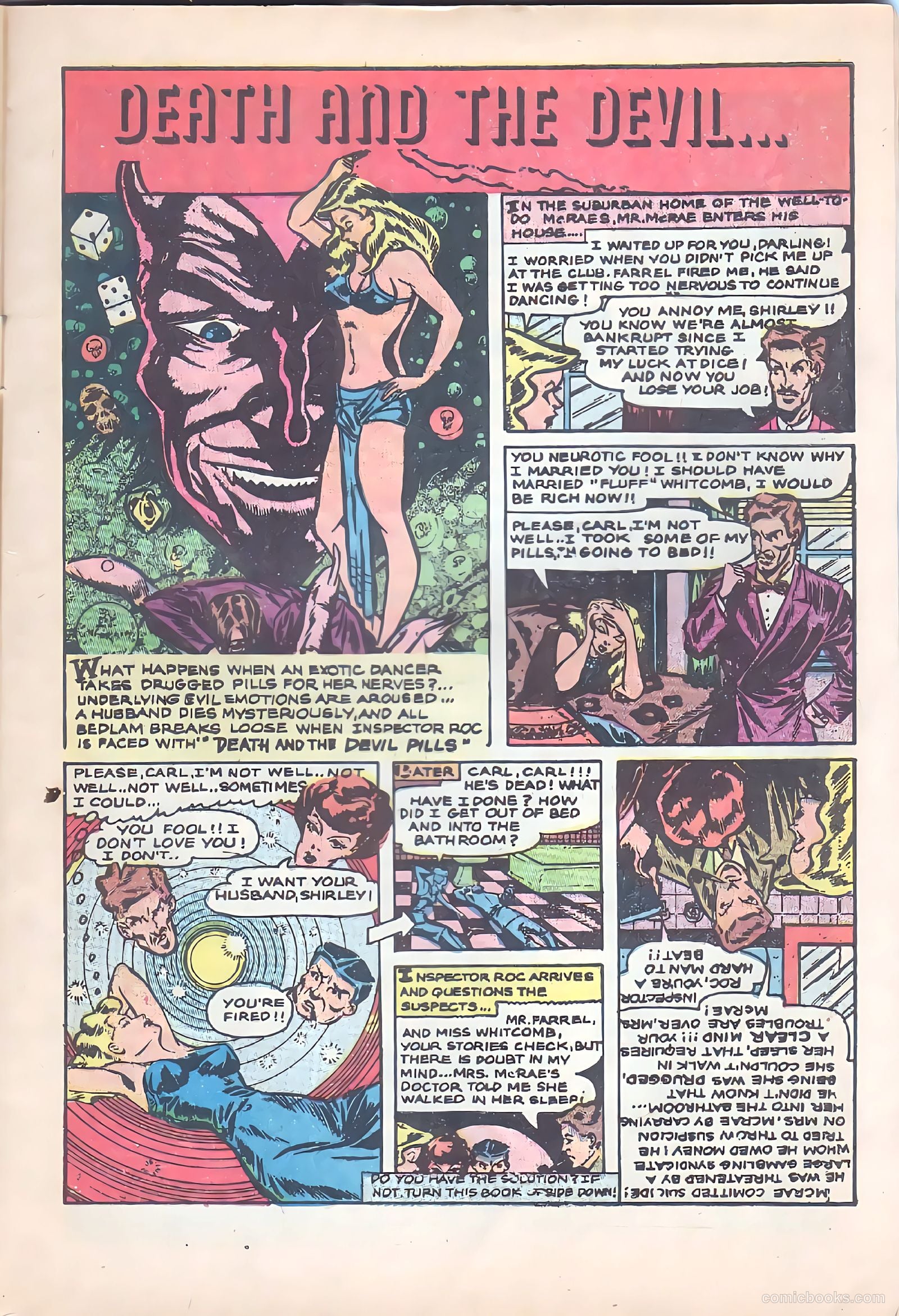Ghostly Weird Stories #122 (1954) — page 10