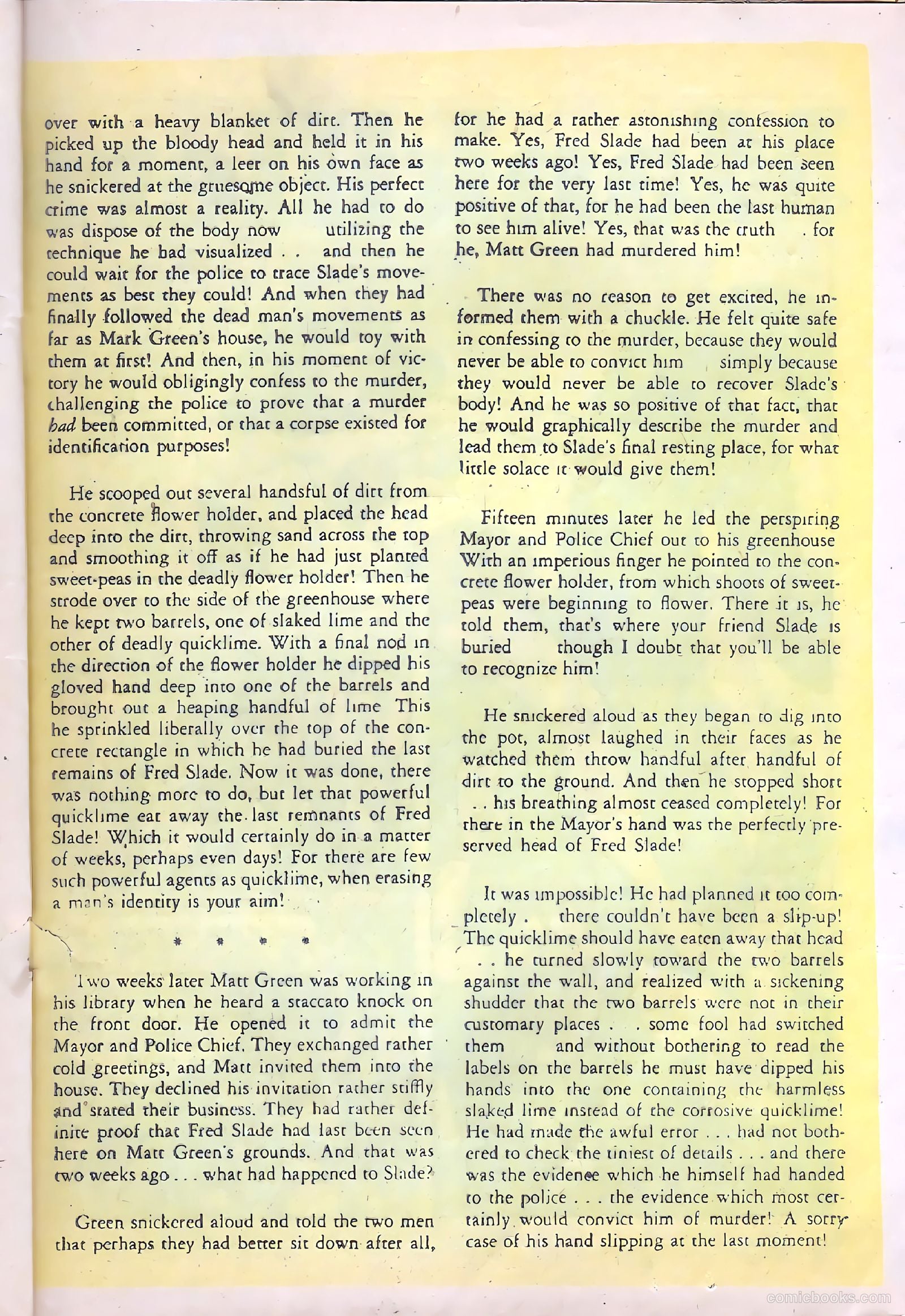 Ghostly Weird Stories #122 (1954) — page 22