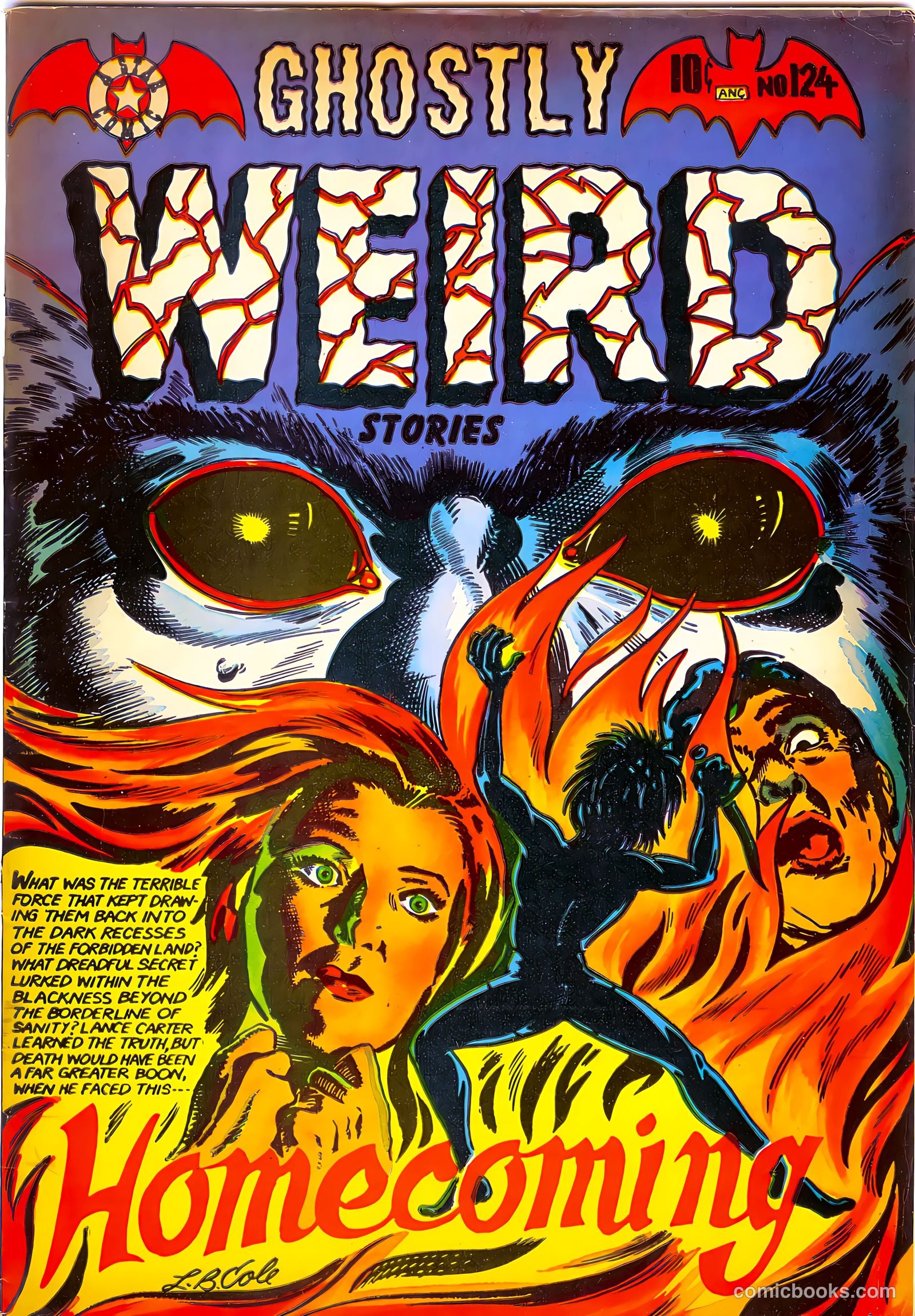 Ghostly Weird Stories #124 cover