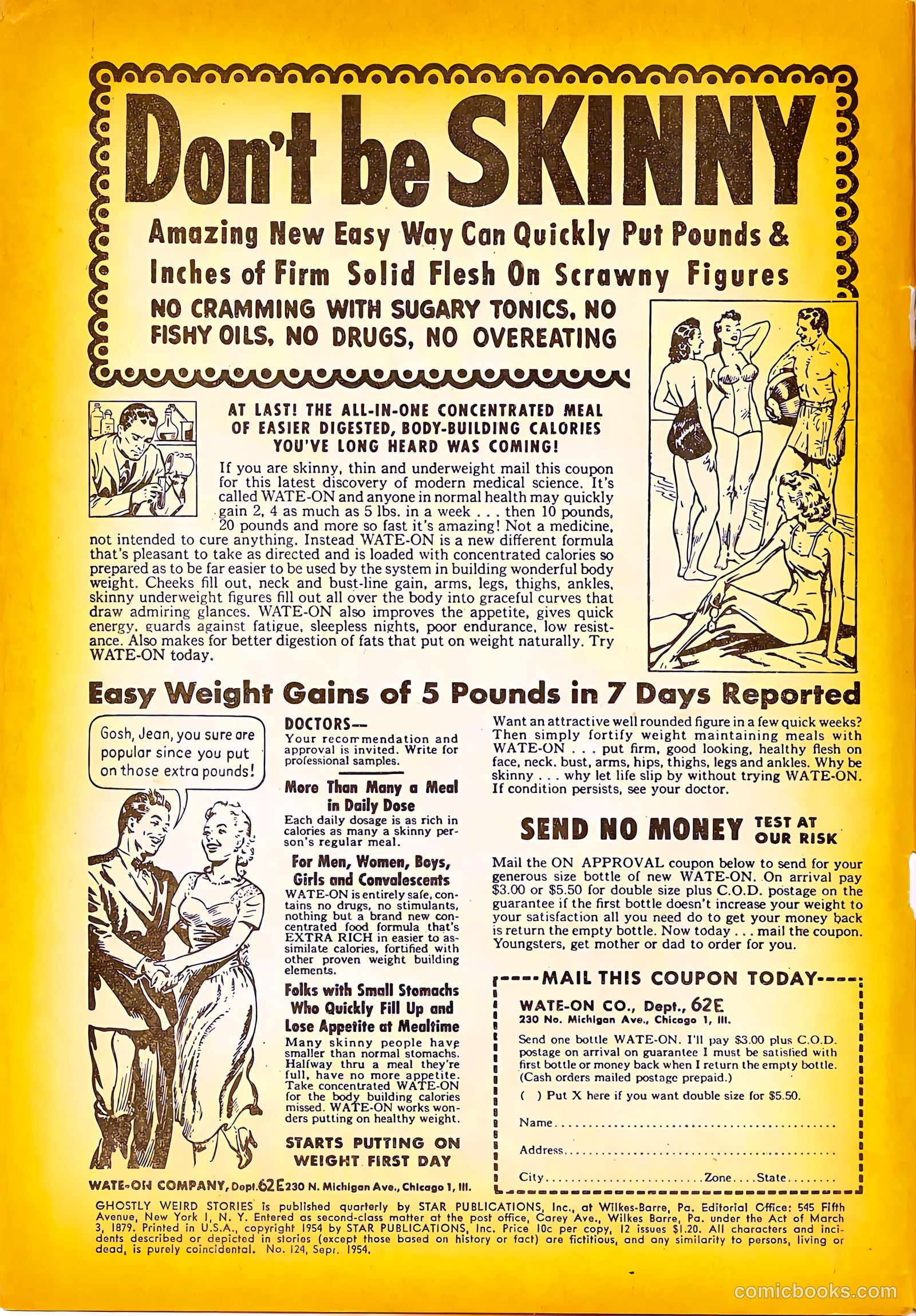 Ghostly Weird Stories #124 (1954) — page 2