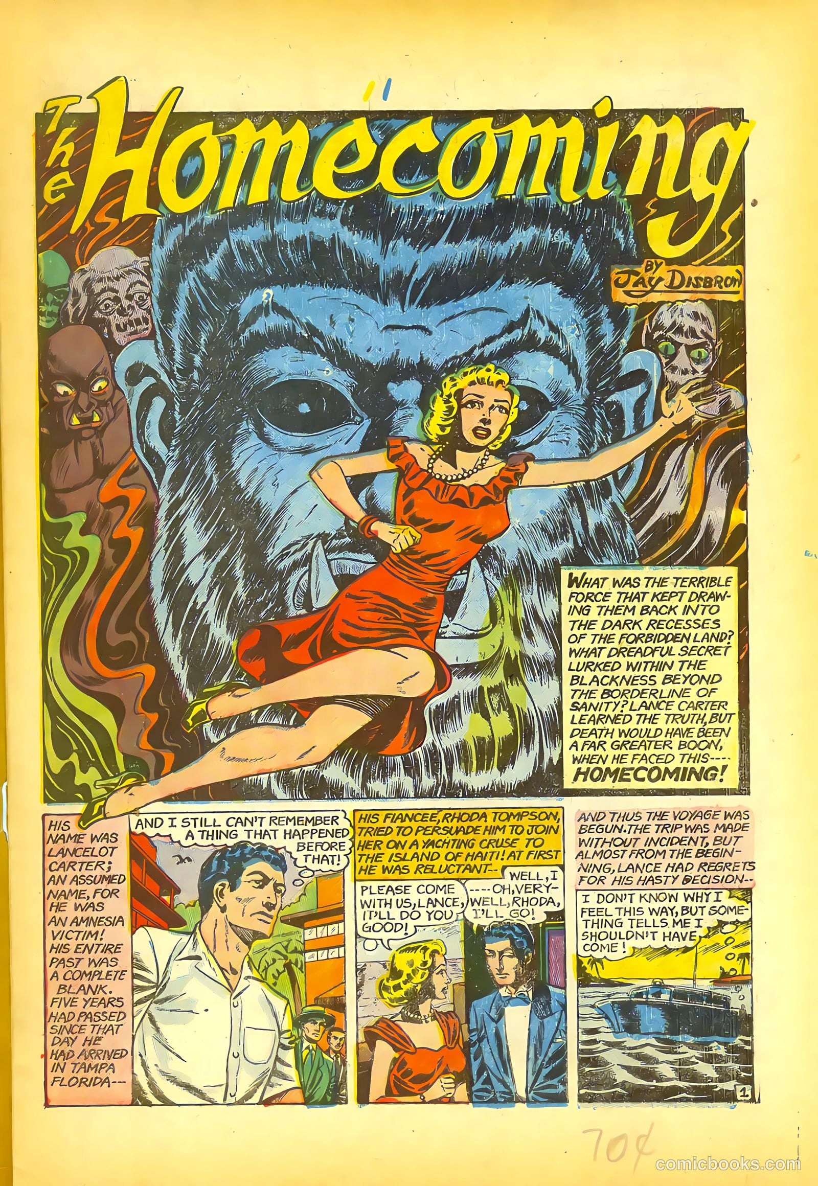 Ghostly Weird Stories #124 (1954) — page 3