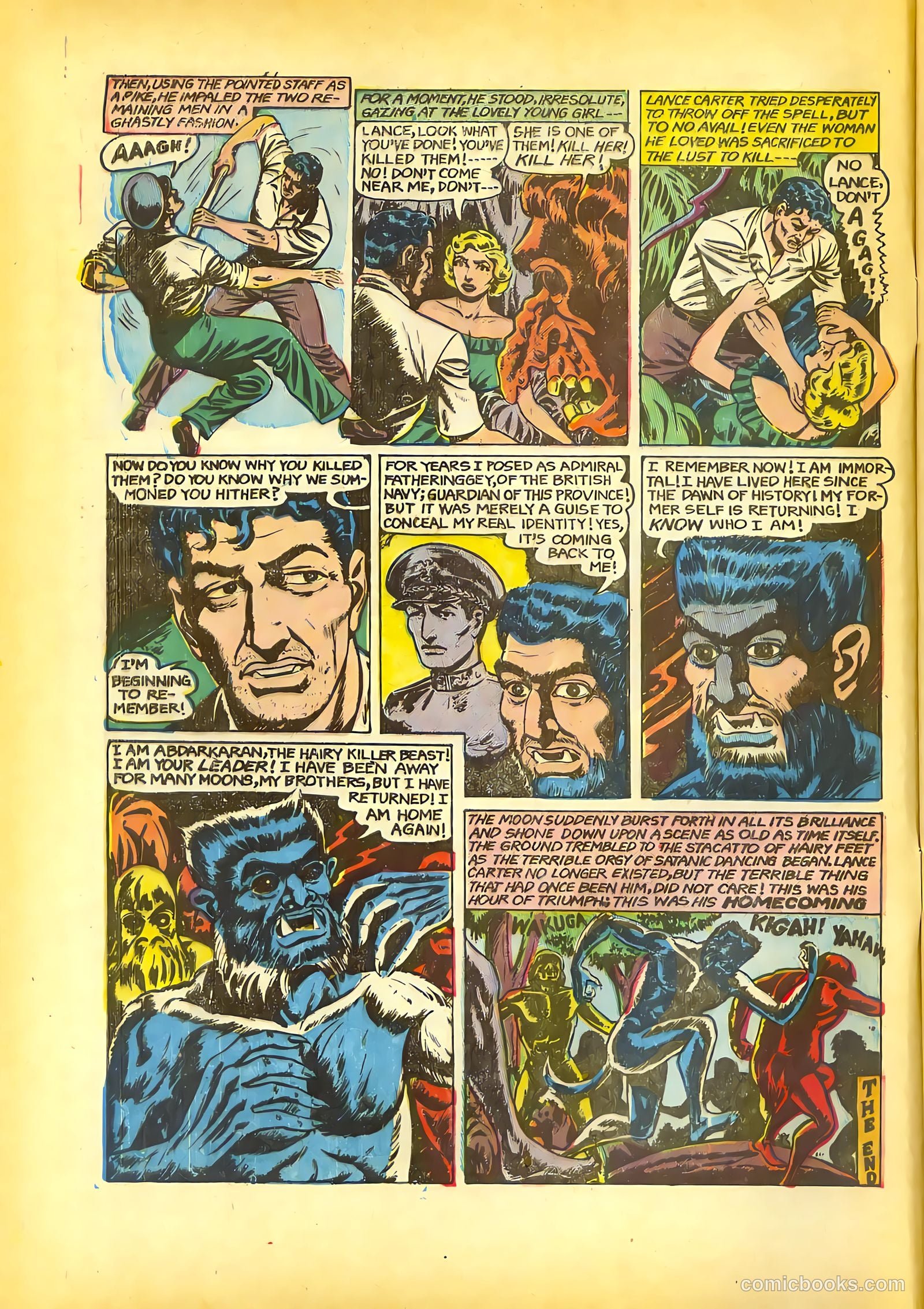 Ghostly Weird Stories #124 (1954) — page 8