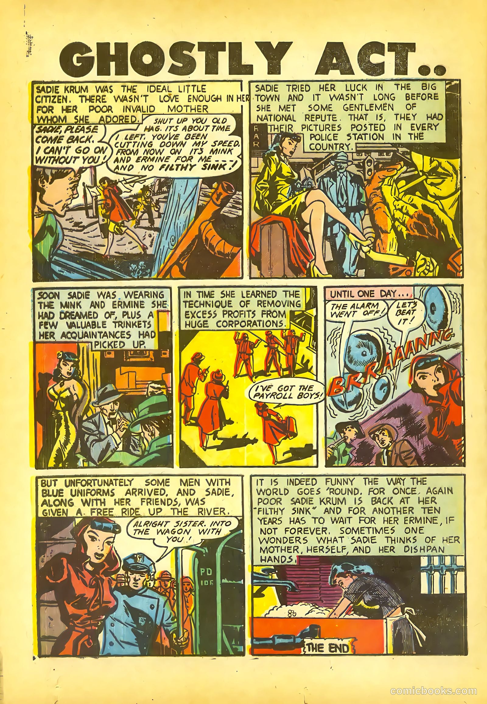 Ghostly Weird Stories #124 (1954) — page 24