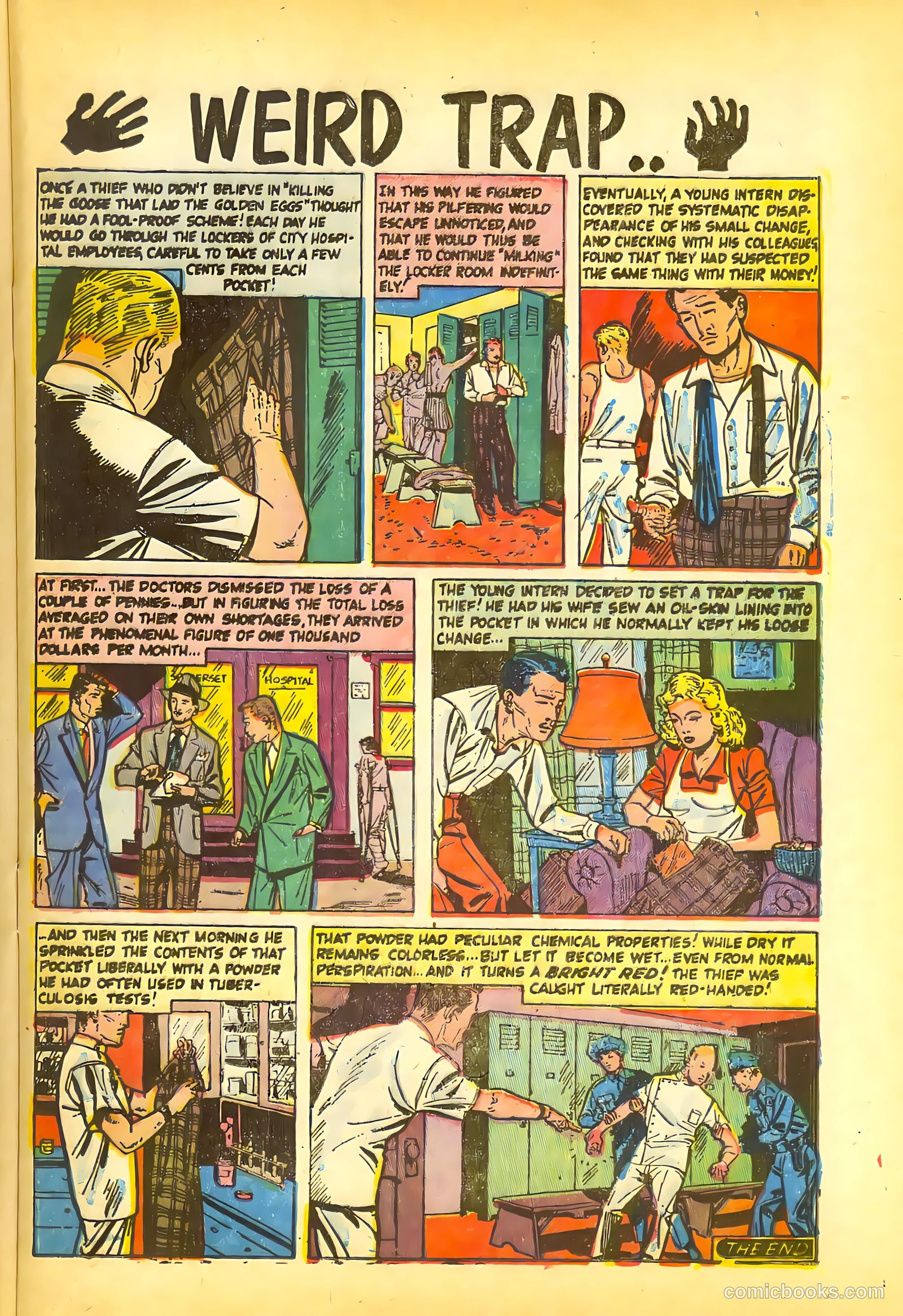 Ghostly Weird Stories #124 (1954) — page 25