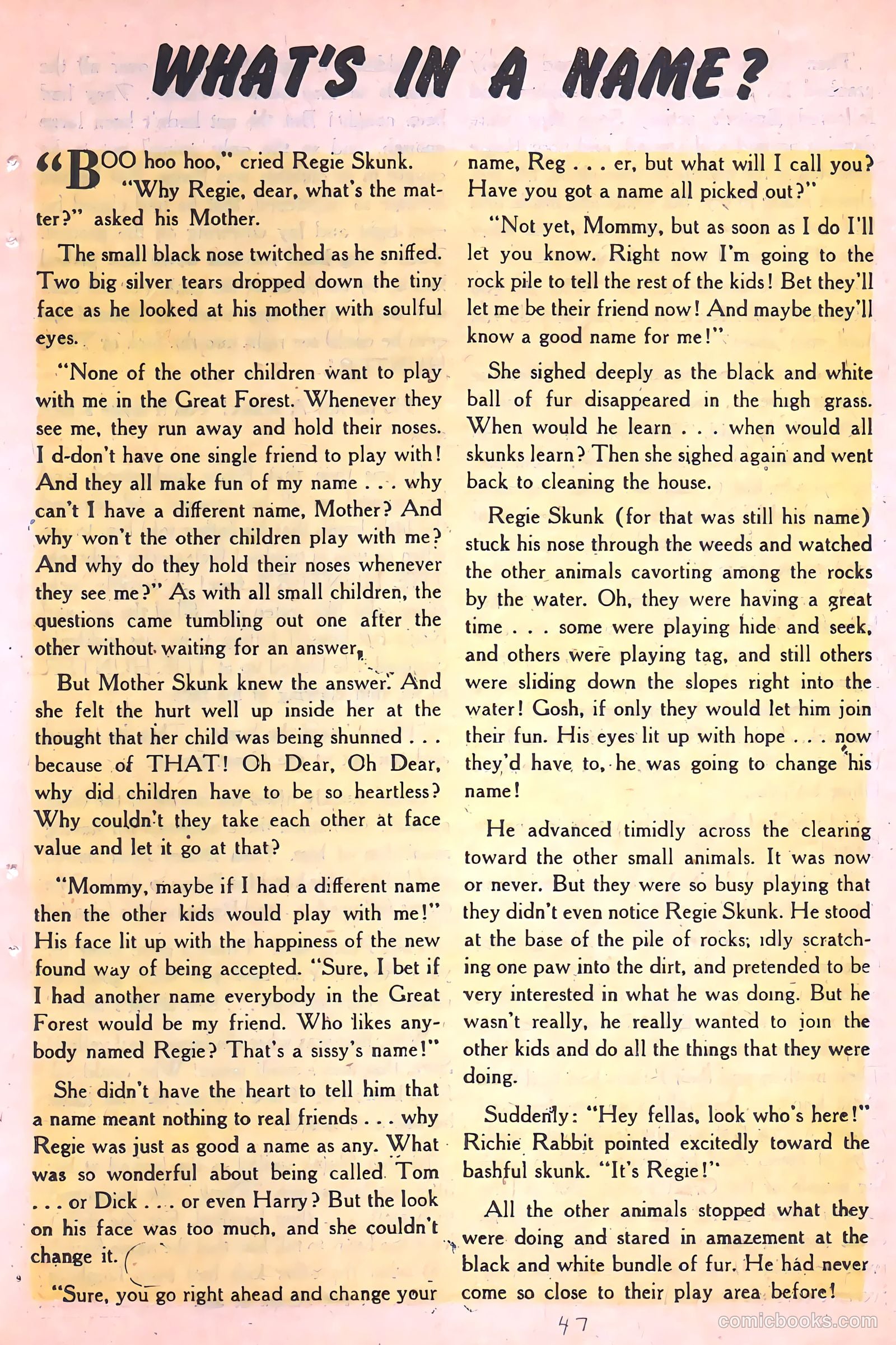 Giant Comics #1 (1957) — page 47 of 100