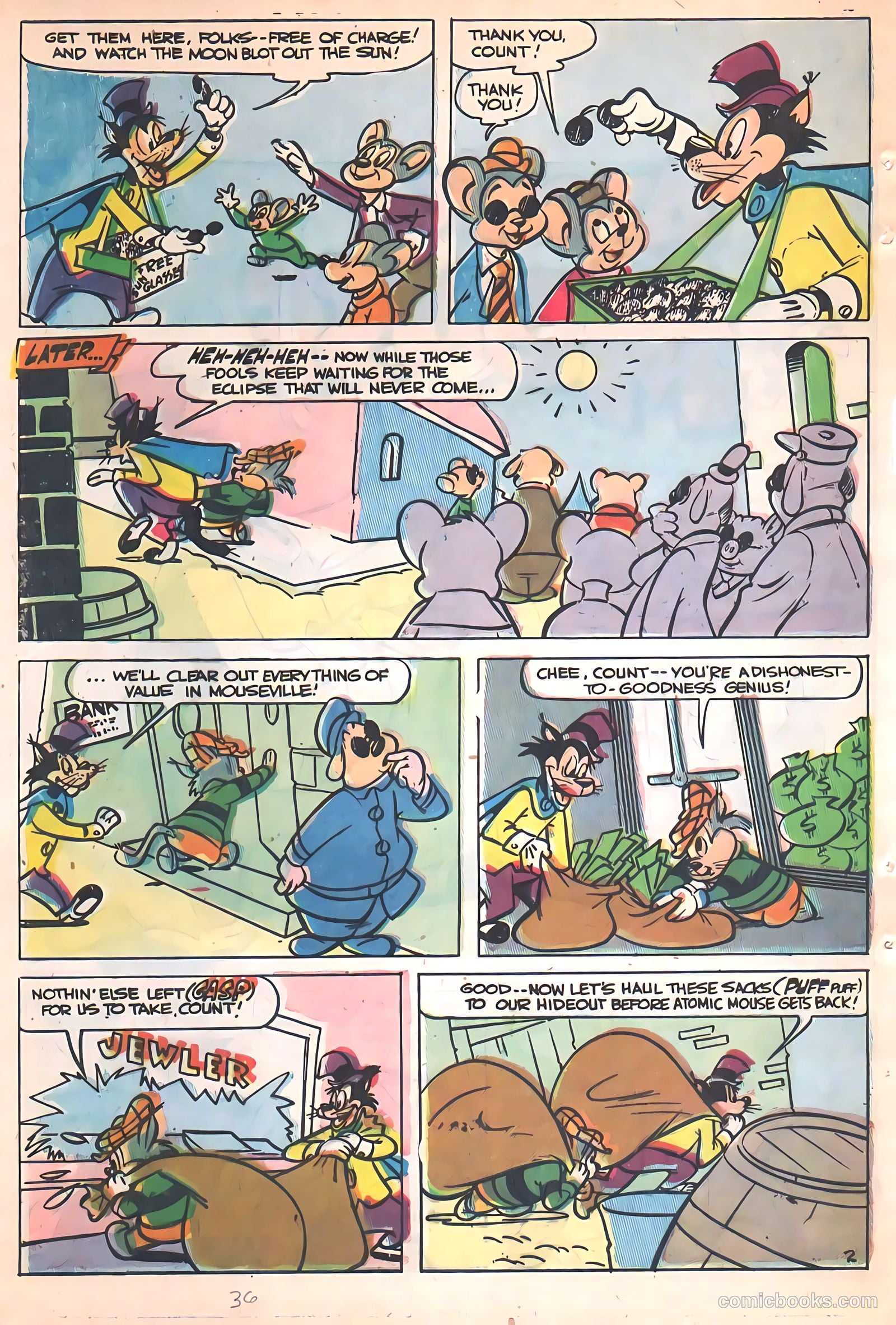 Giant Comics #3 (1957) — page 36 of 100