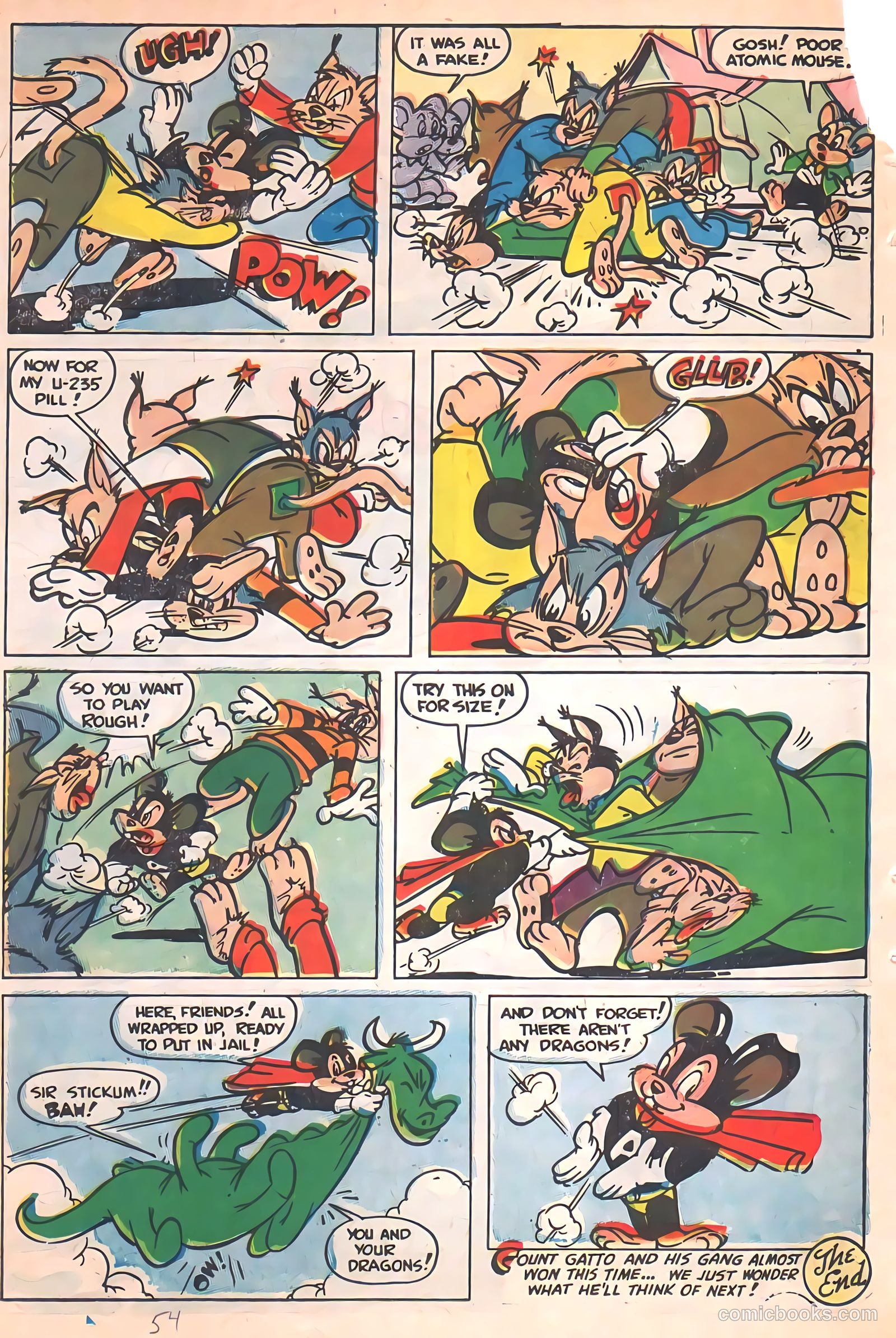 Giant Comics #3 (1957) — page 54 of 100