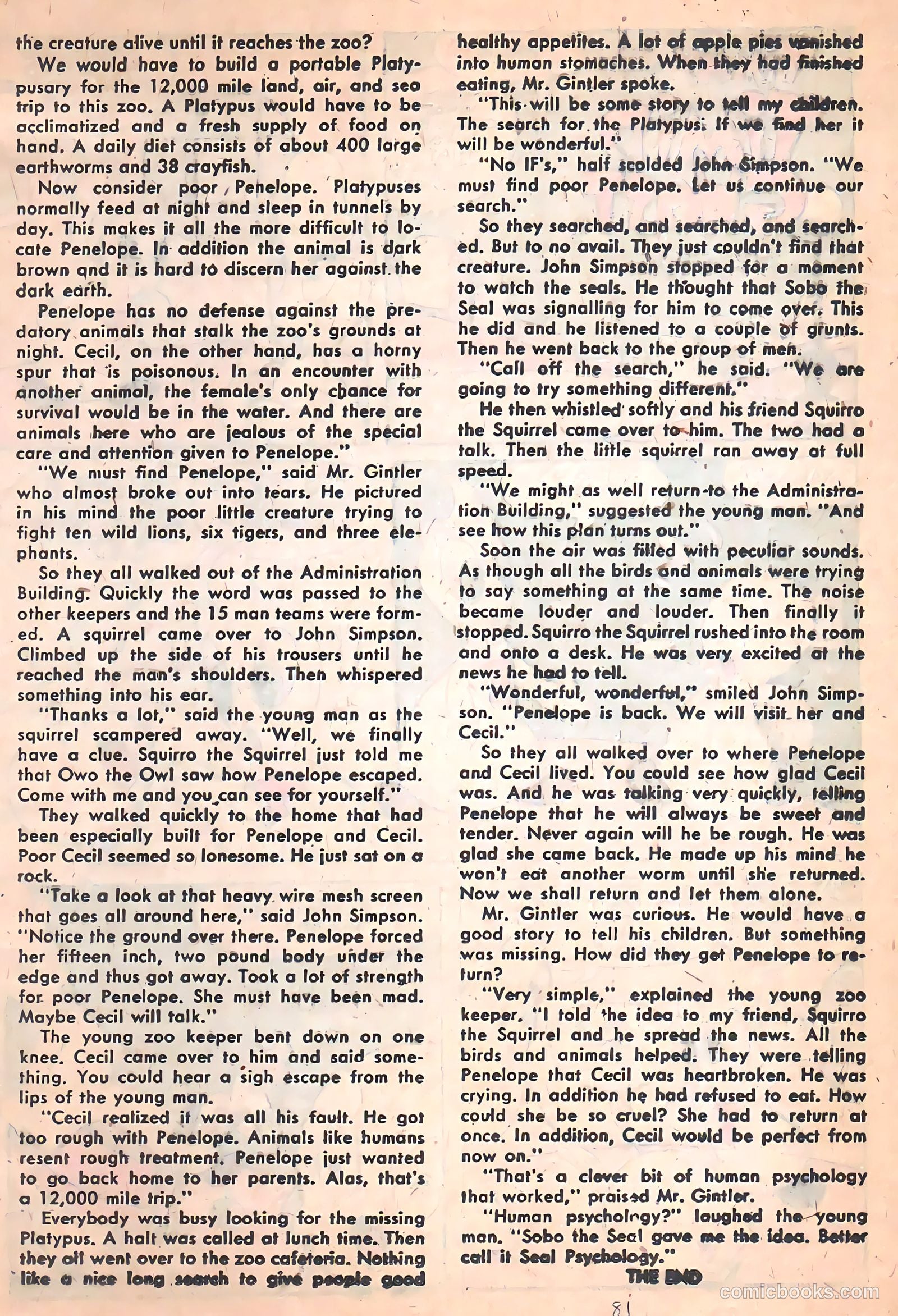 Giant Comics #3 (1957) — page 81 of 100