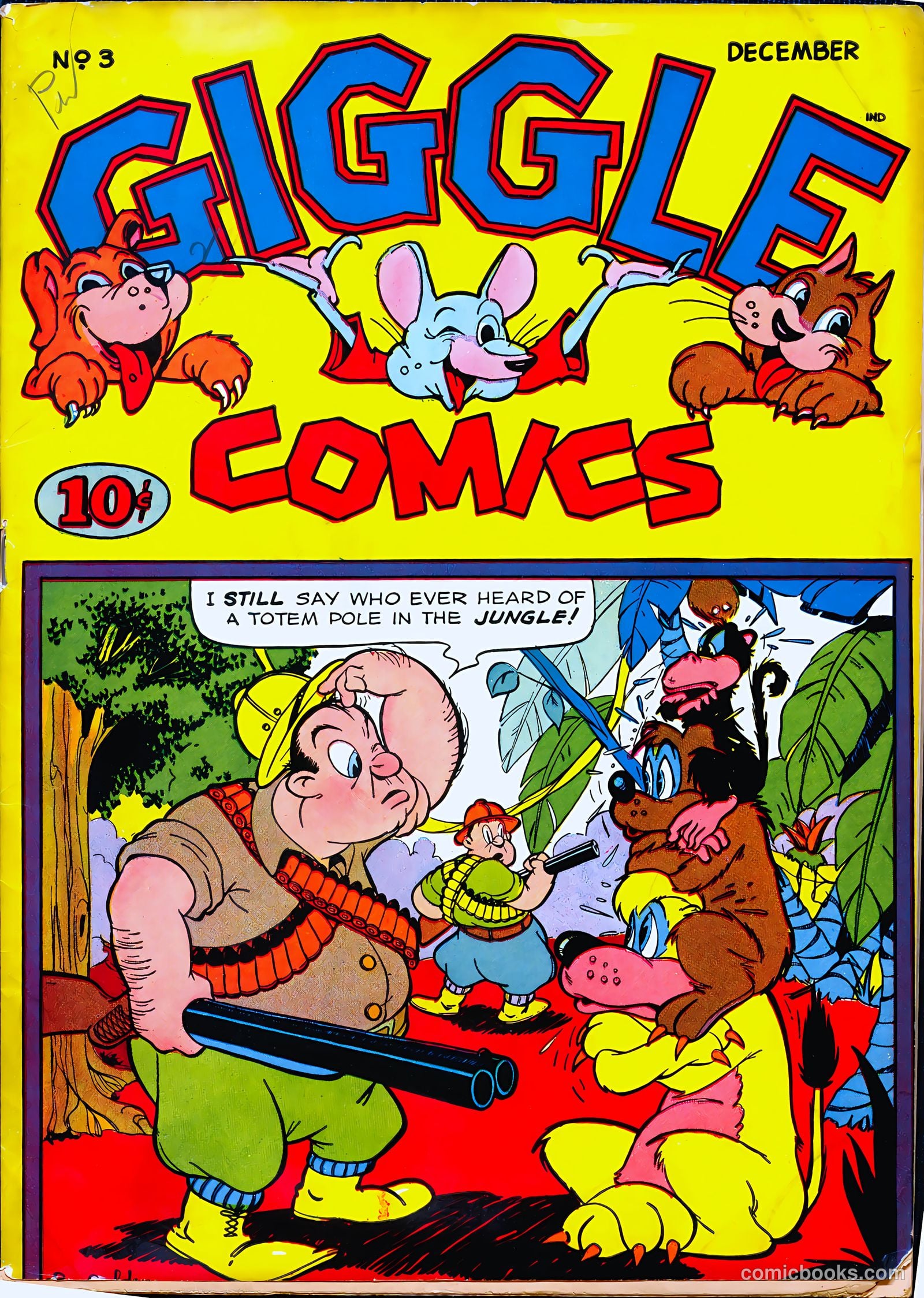 Giggle Comics #3 (1943) — page 1 of 60