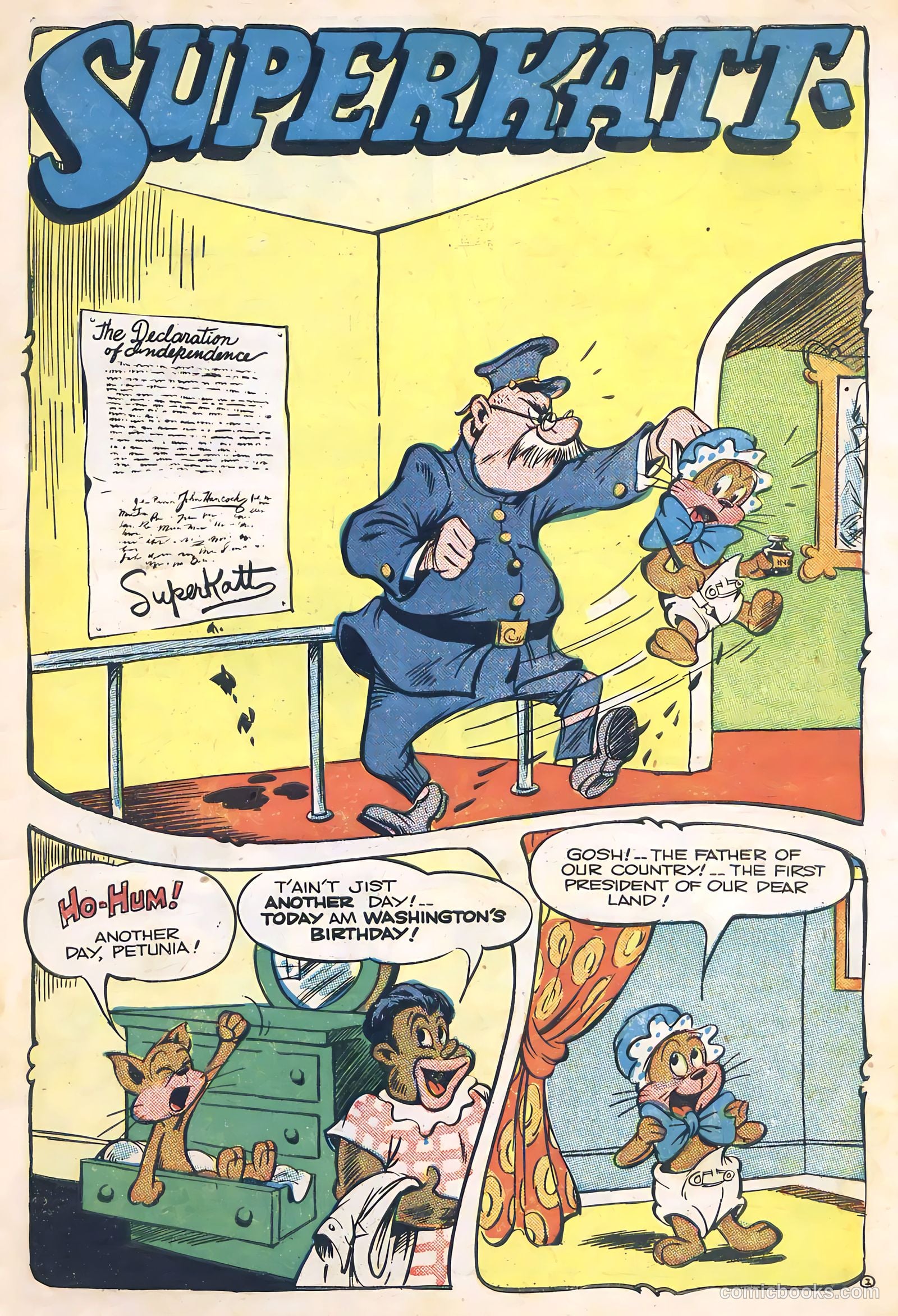 Giggle Comics #51 (1948, Creston Publications Corp.) — page 3 of 52
