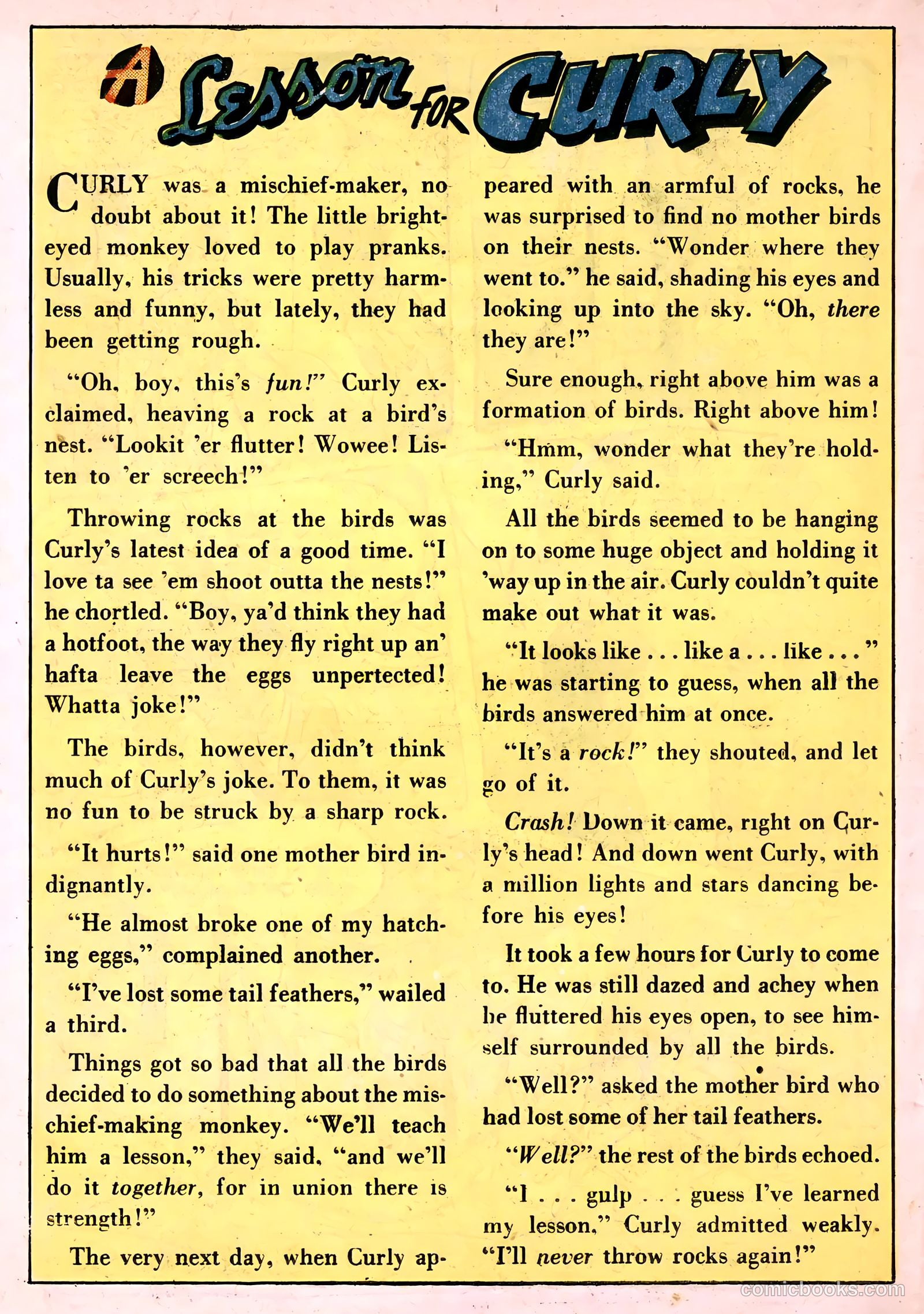 Giggle Comics #51 (1948, Creston Publications Corp.) — page 38 of 52