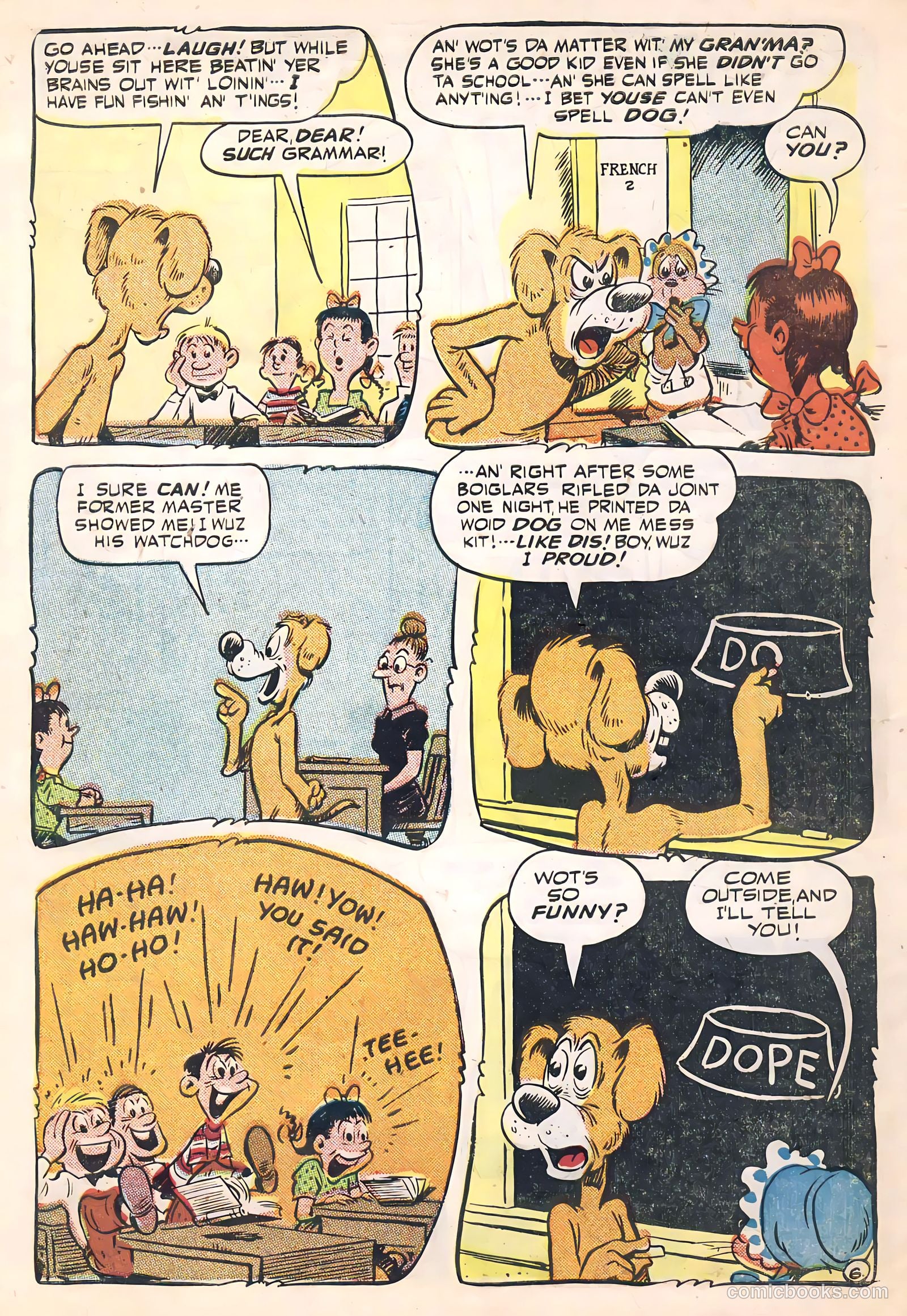 Giggle Comics #54 (1948, Creston Publications Corp.) — page 8 of 52
