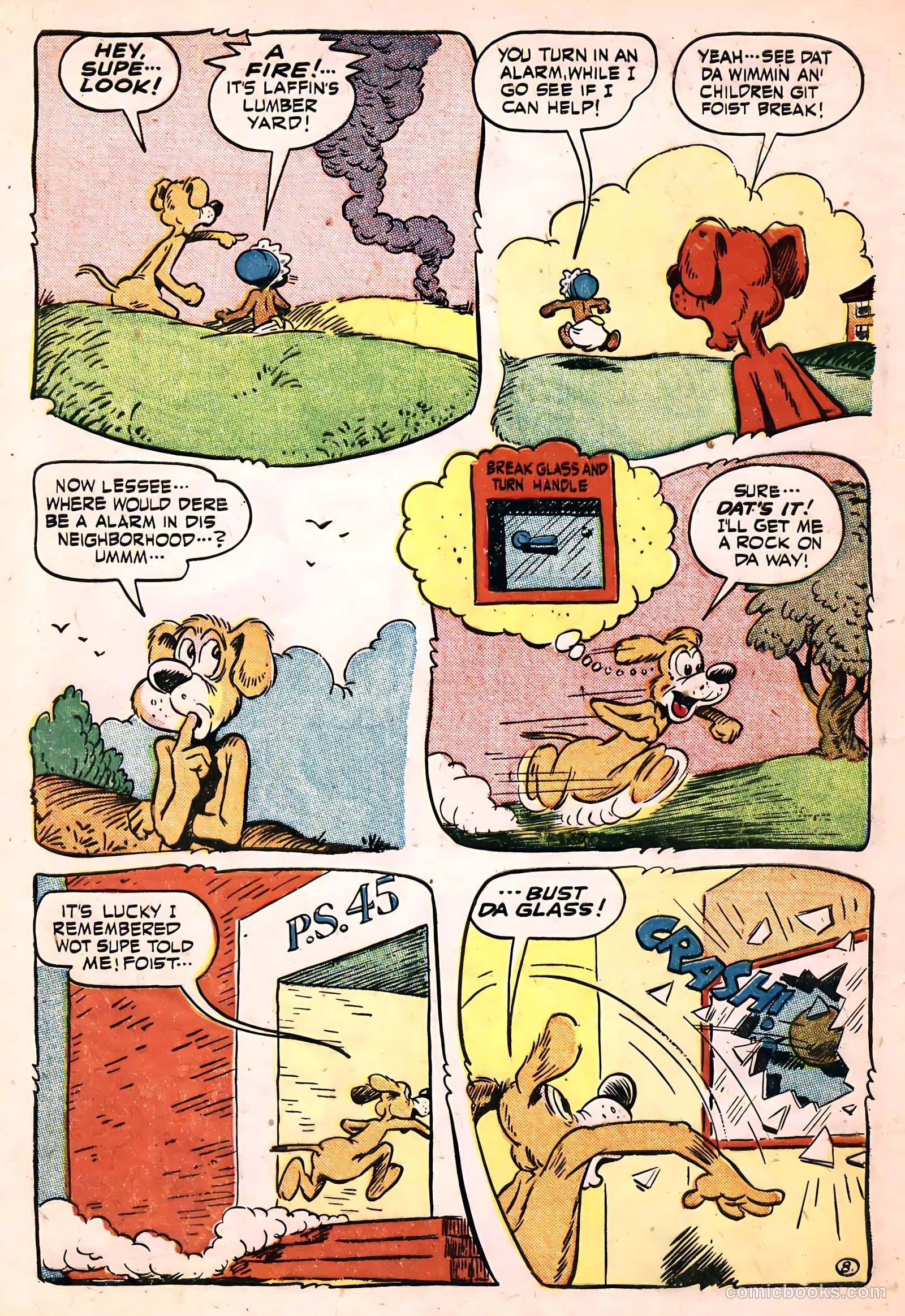 Giggle Comics #54 (1948, Creston Publications Corp.) — page 10 of 52