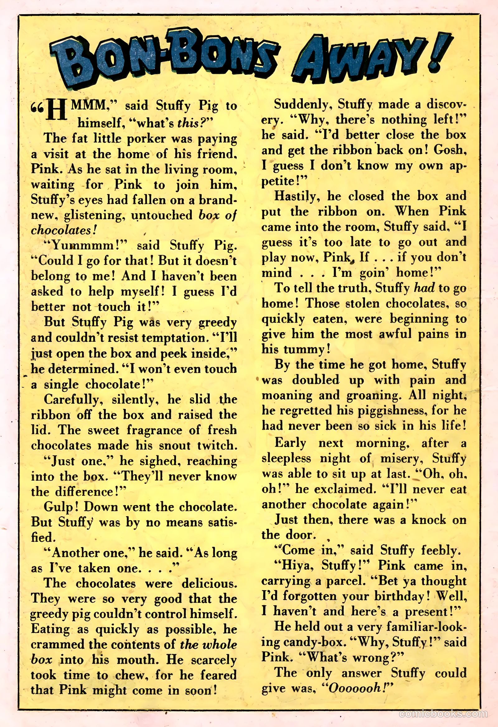 Giggle Comics #54 (1948, Creston Publications Corp.) — page 20 of 52