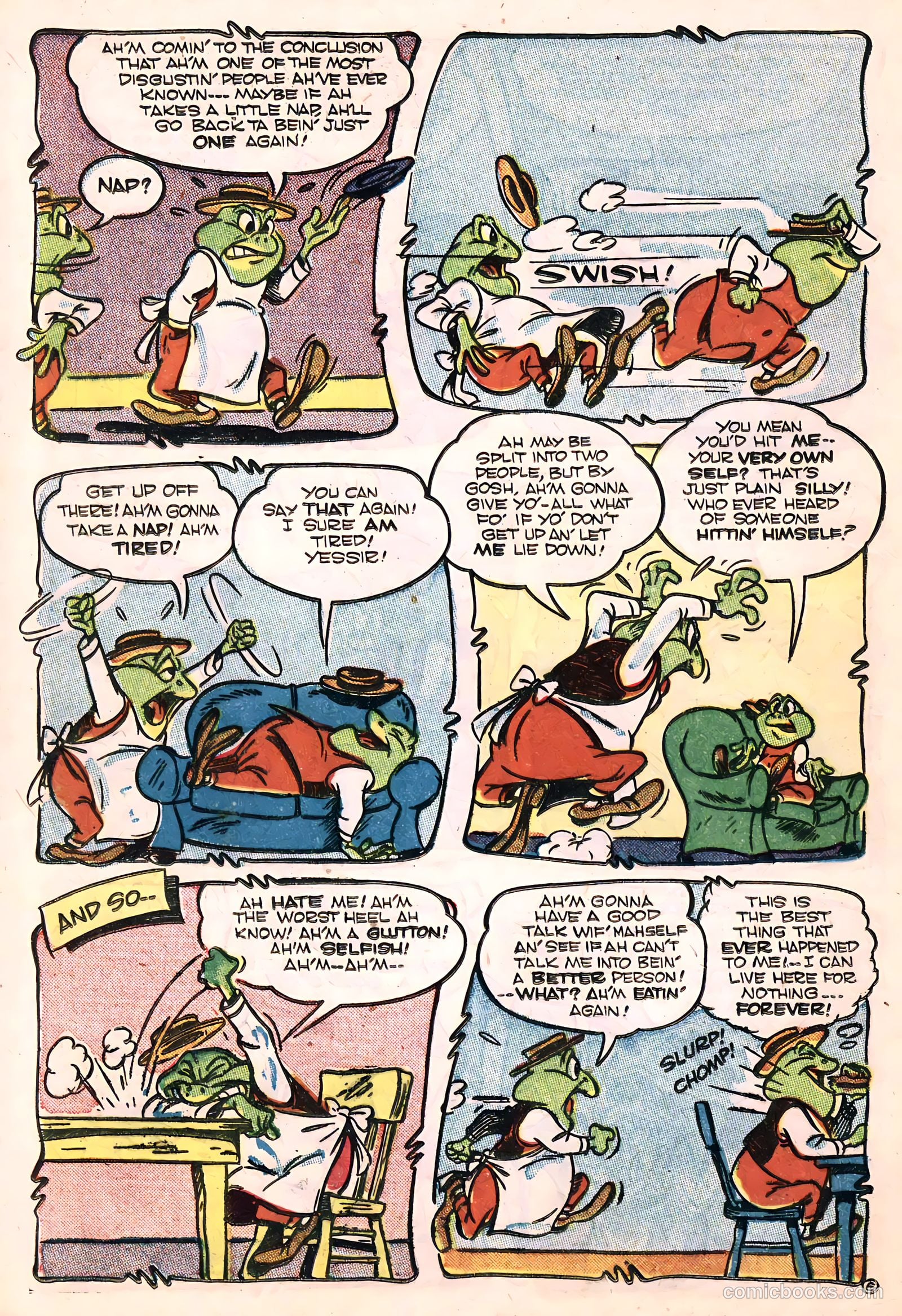 Giggle Comics #54 (1948, Creston Publications Corp.) — page 36 of 52