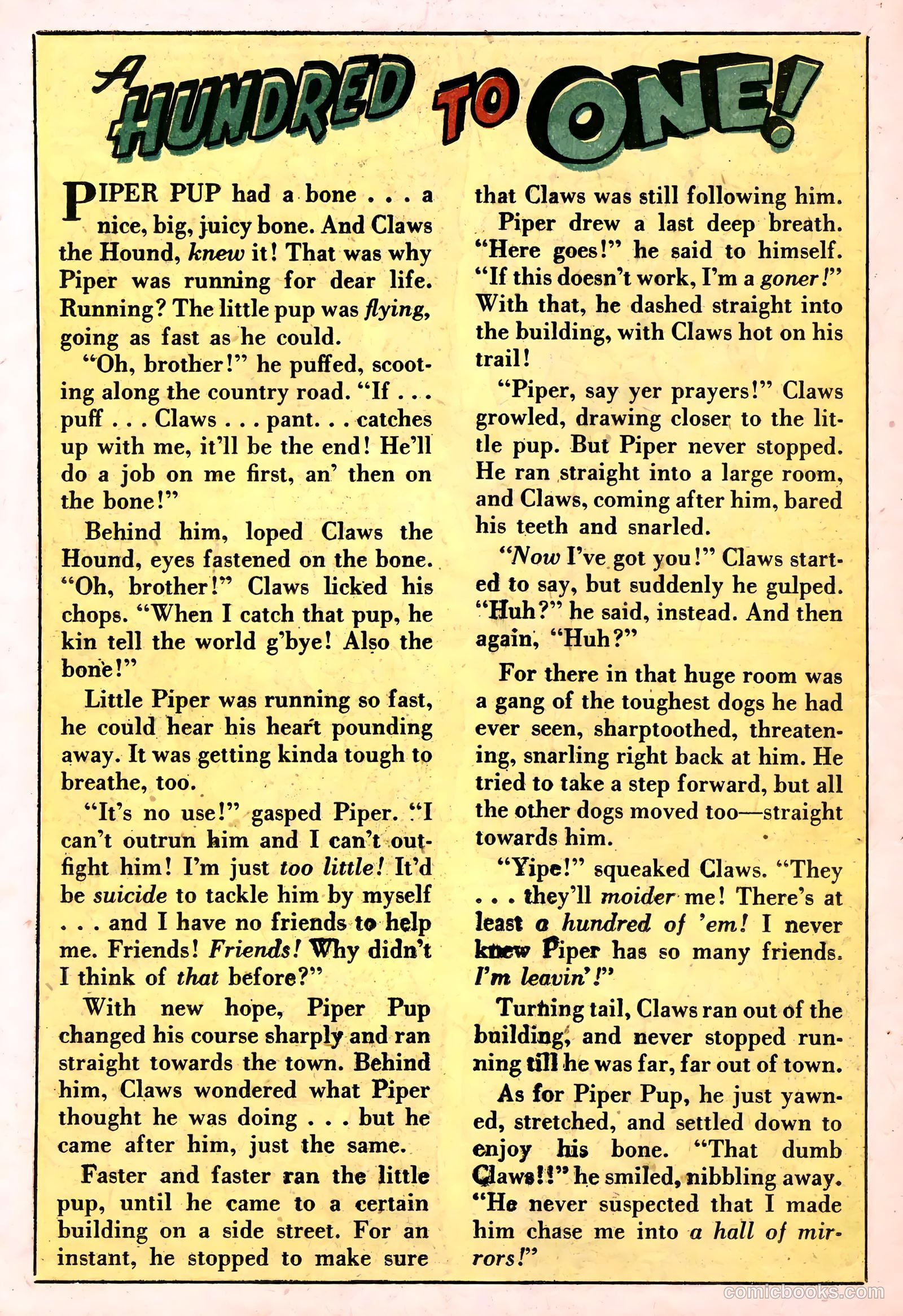 Giggle Comics #54 (1948, Creston Publications Corp.) — page 38 of 52